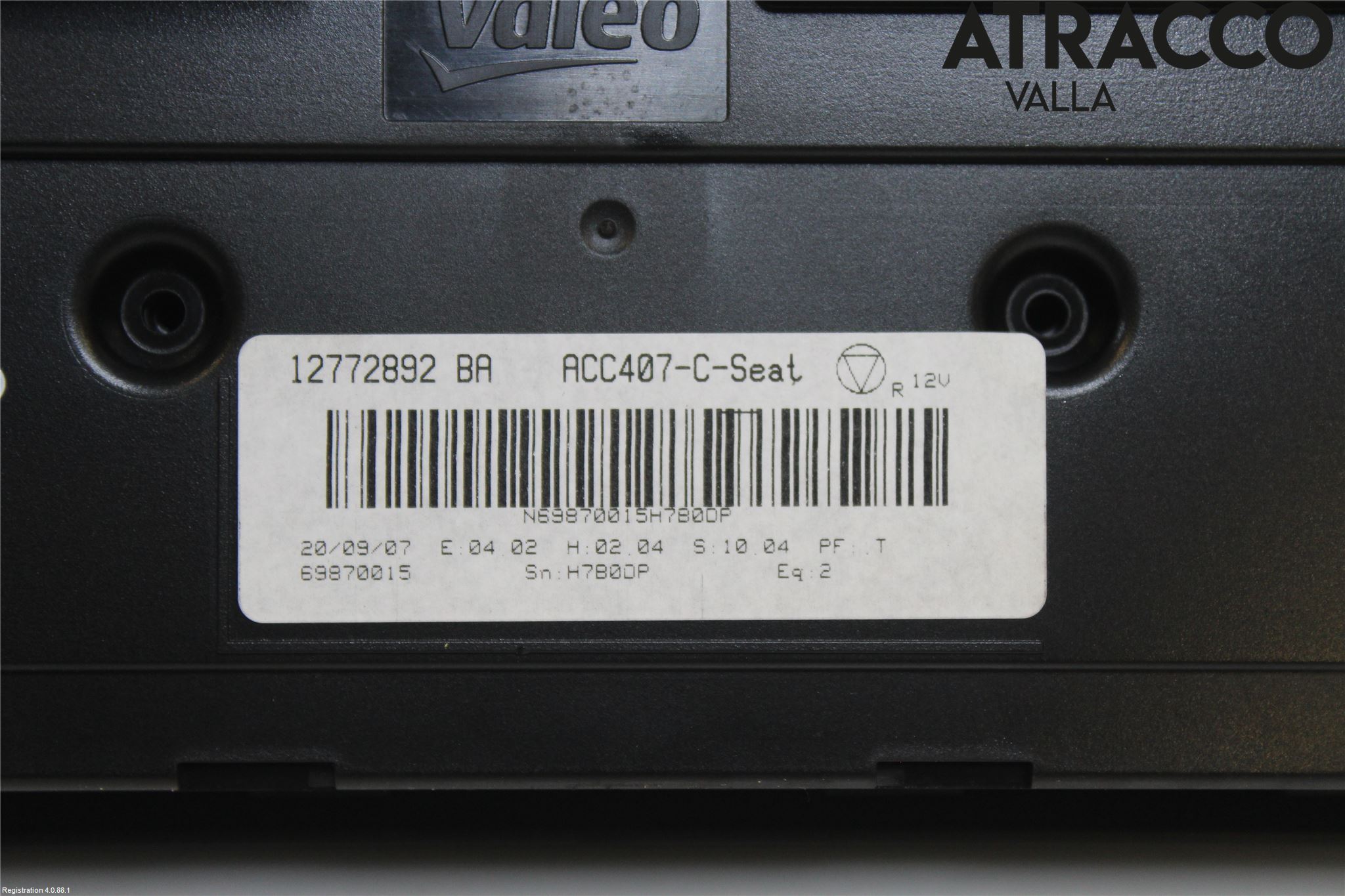 Saab 9-3 VER2/VER3 08-15 Varme Ac Betjening-Display