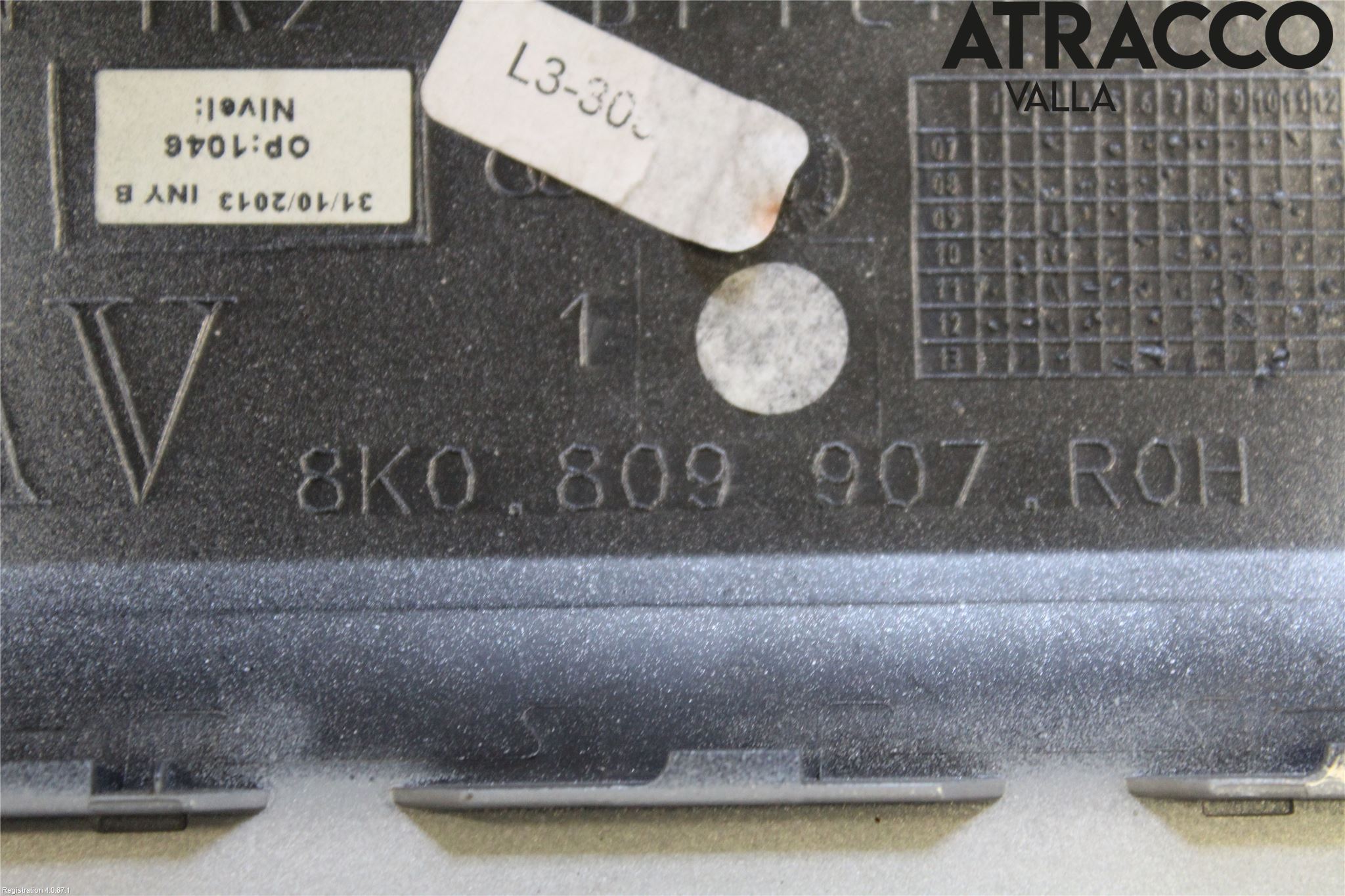 Audi A4 12-15 Drivstoff Tankluke