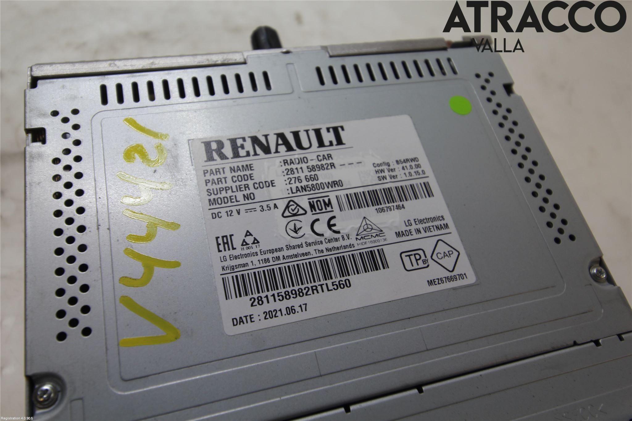 Nissan NV300 16-22 Stereo Radio Med Cd