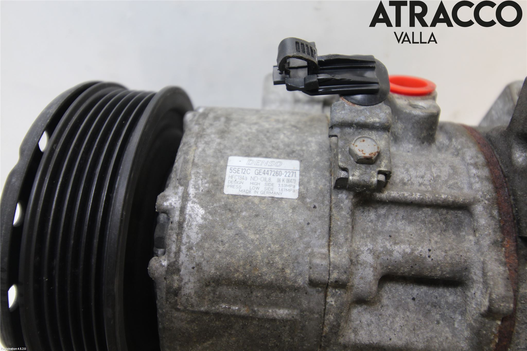 Toyota AVENSIS 07-08 Varme Ac Kompressor