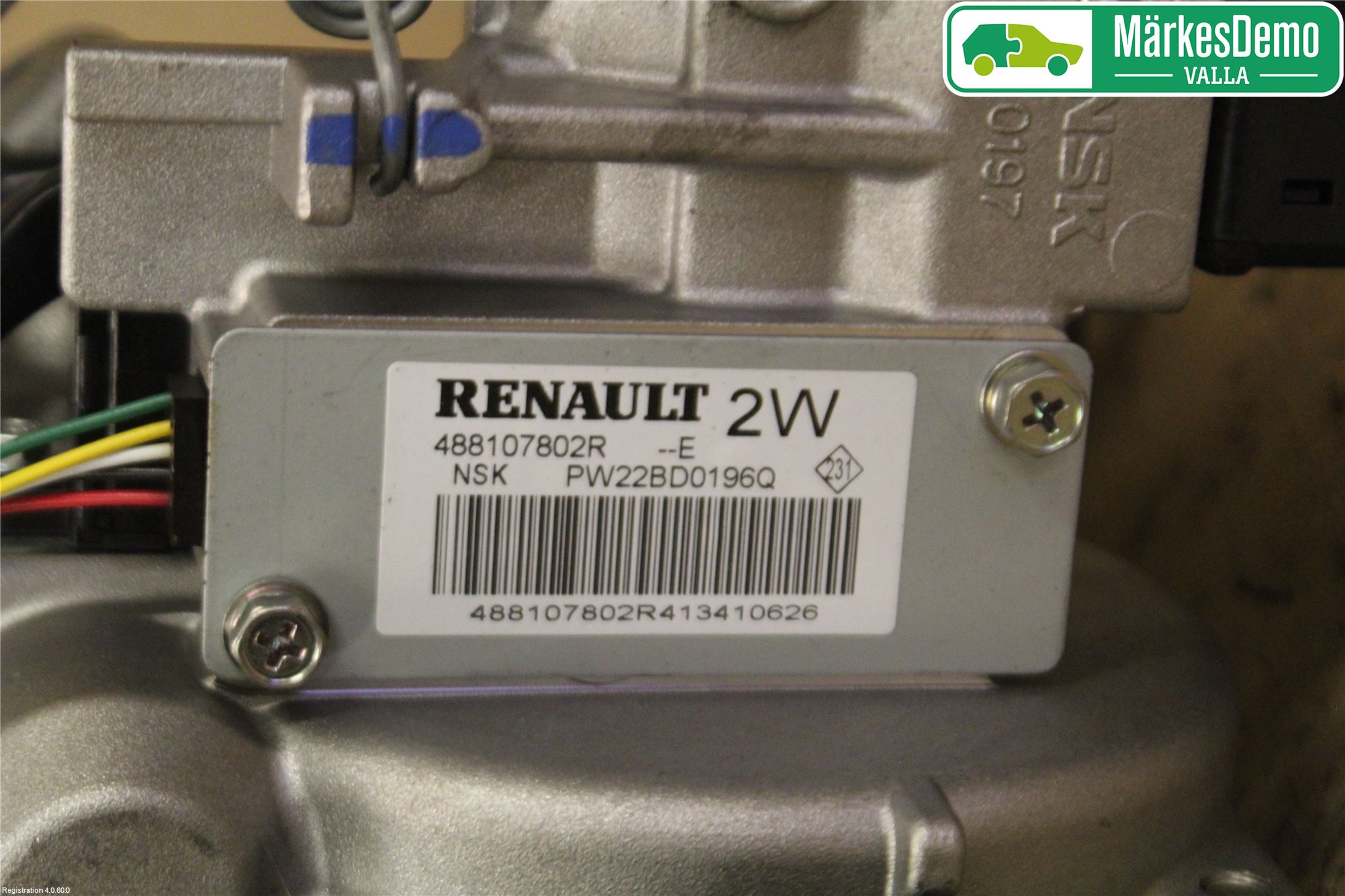 Renault MEGANE III 09-15 Rattakselaggregat Innebygd Servo