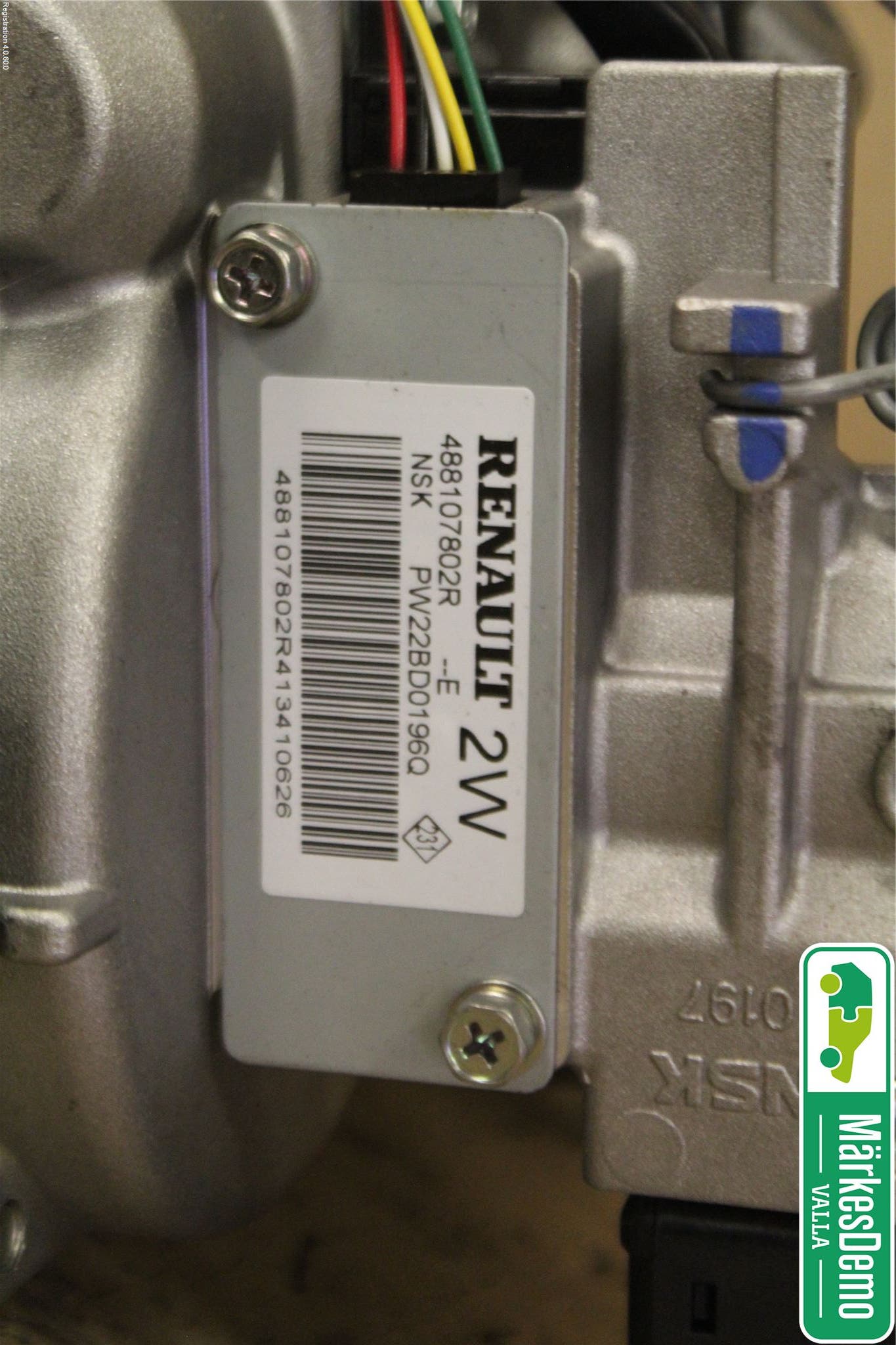 Renault MEGANE III 09-15 Rattakselaggregat Innebygd Servo