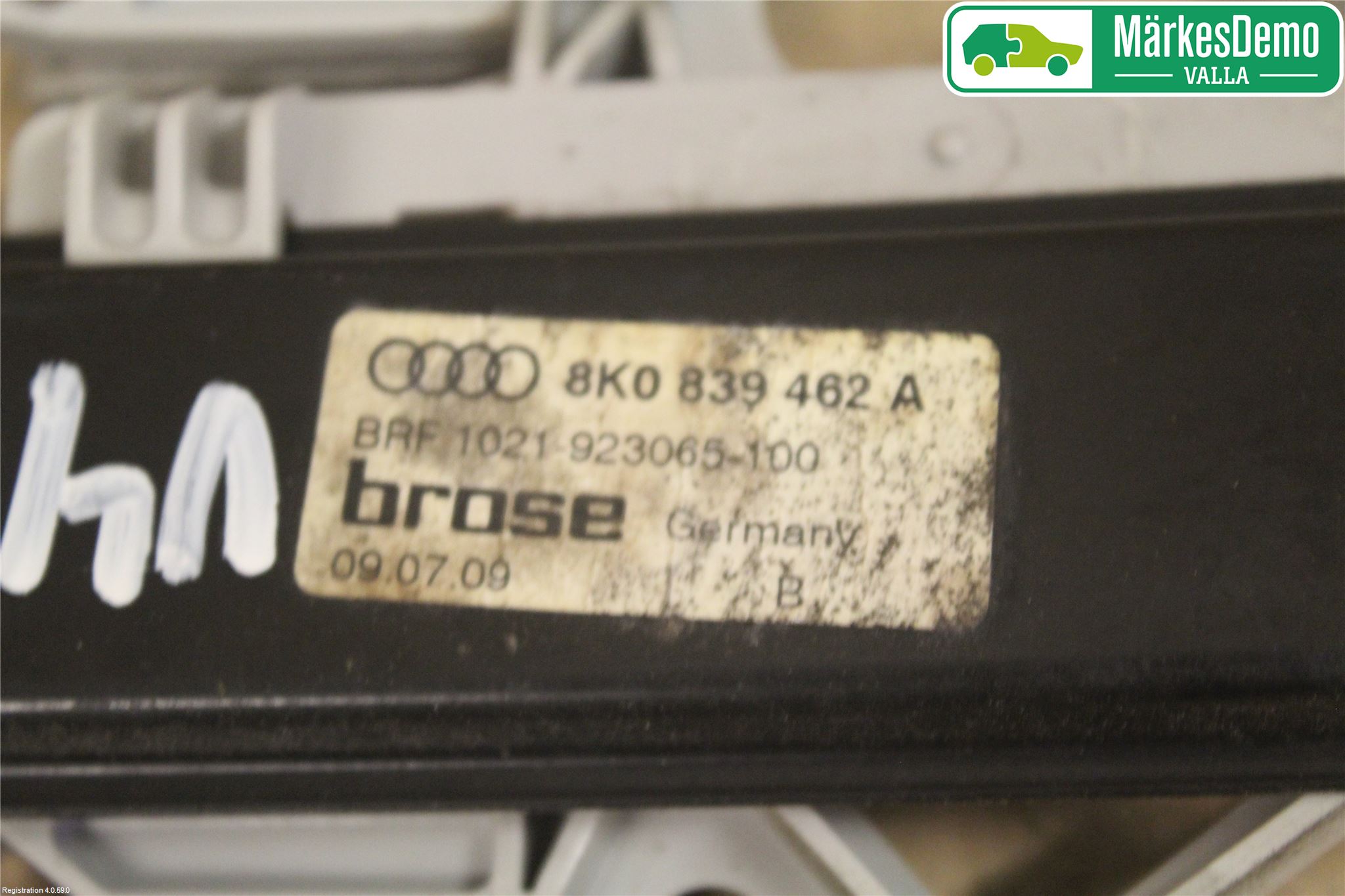 Audi A4/S4 08-11 Vindusheis El Komp