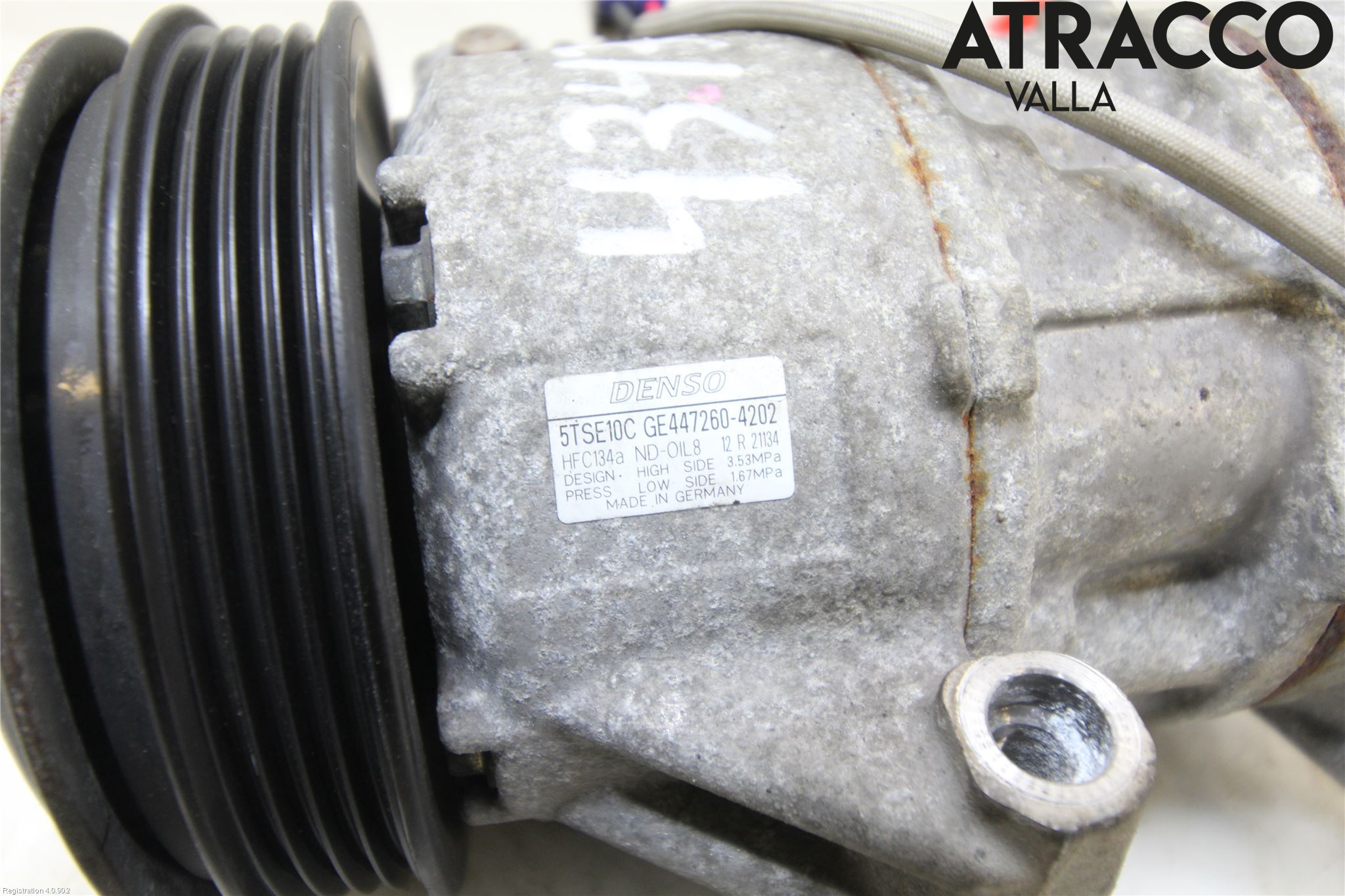 Toyota YARIS XP130 15-20 Varme Ac Kompressor