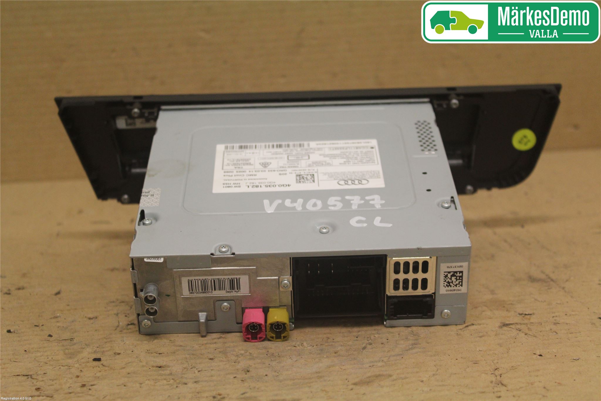 Audi A6 ALLROAD 12-18 Stereo Radio Med Cd