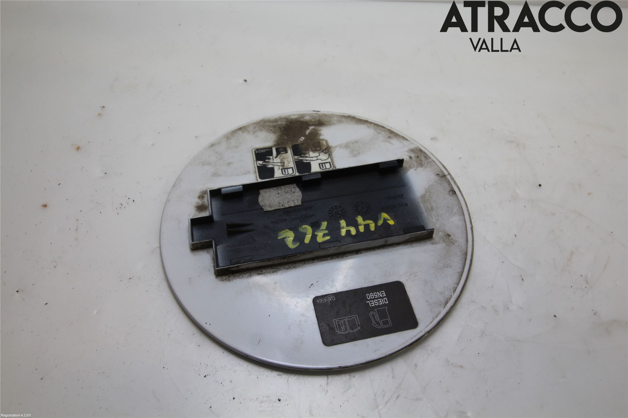 Opel ZAFIRA C 12-19 Drivstoff Tankluke