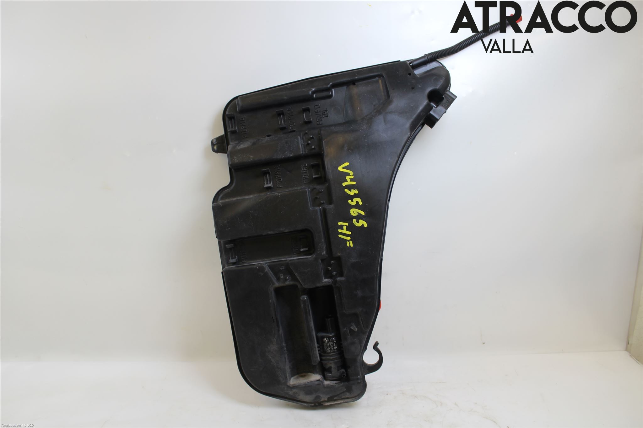 BMW 5 F10/F11/F18 09-17 Spylerbeholder Frontrute-Lykte
