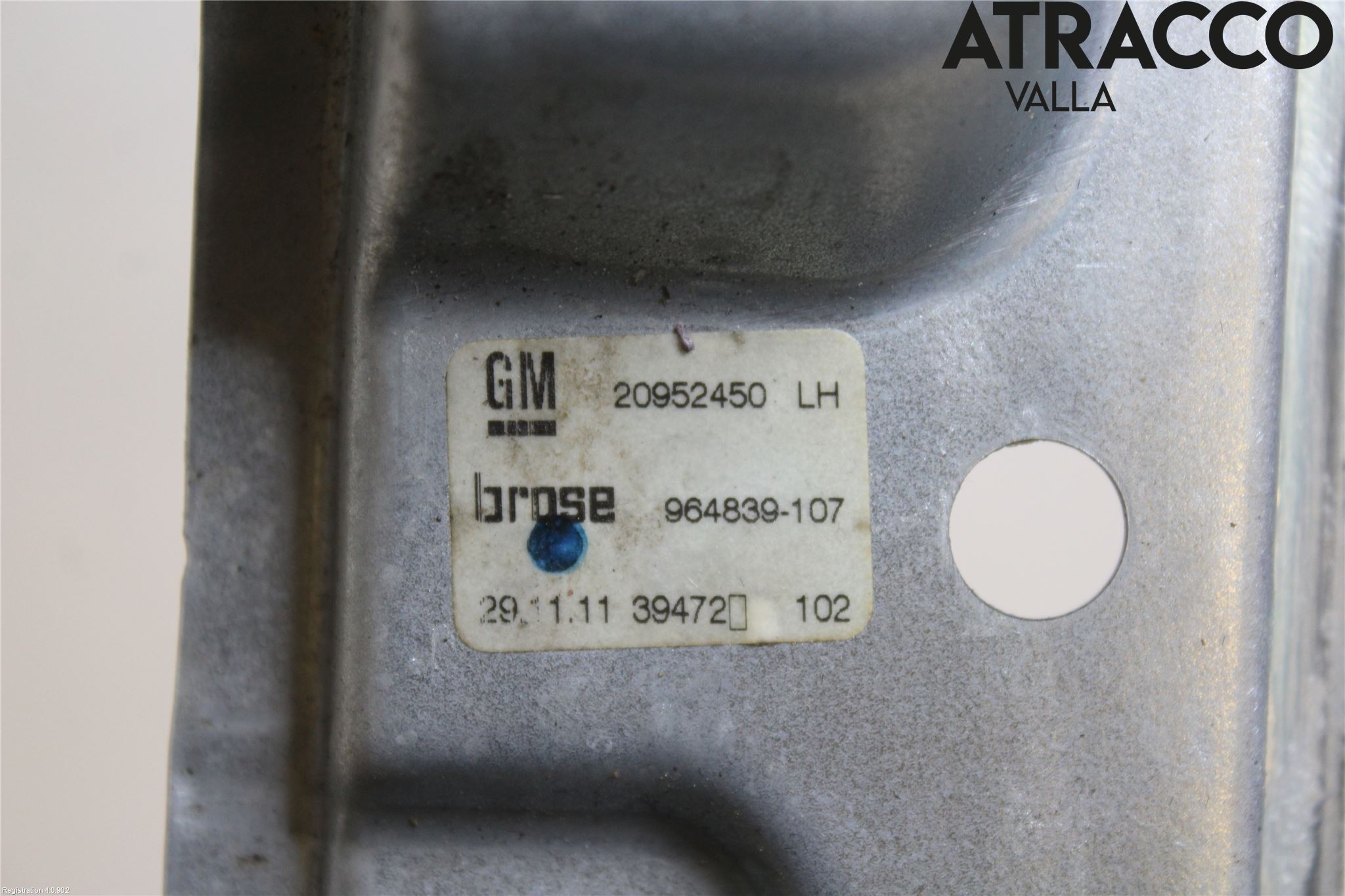 Opel INSIGNIA 09-16 Vindusheis El Komp