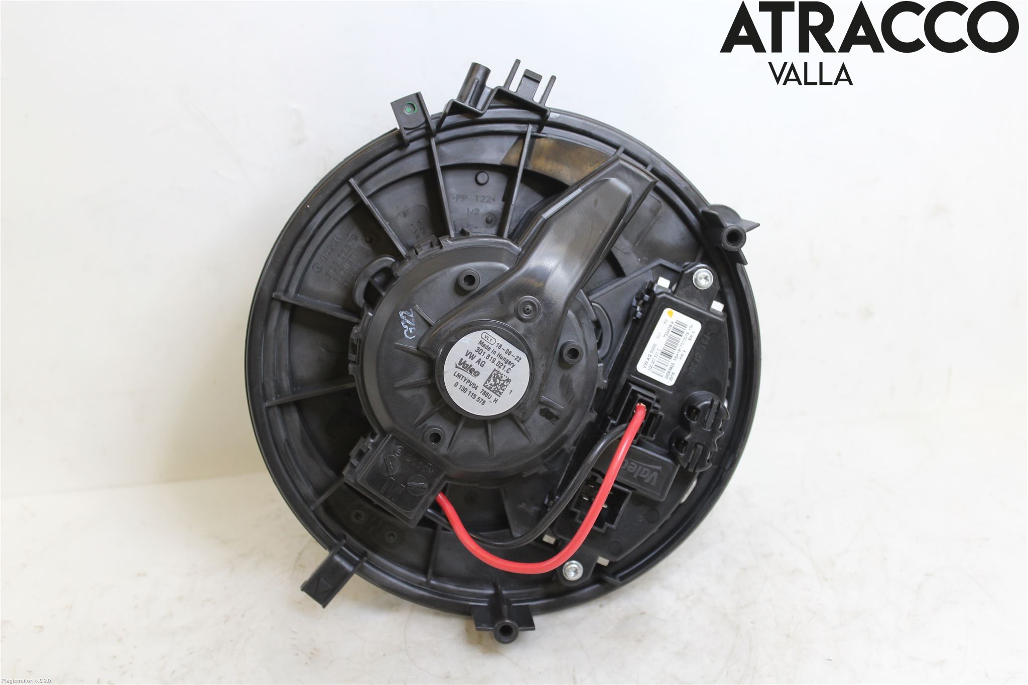 Volkswagen VW TIGUAN 16-24 Varme Ac Varmeapparatvifte