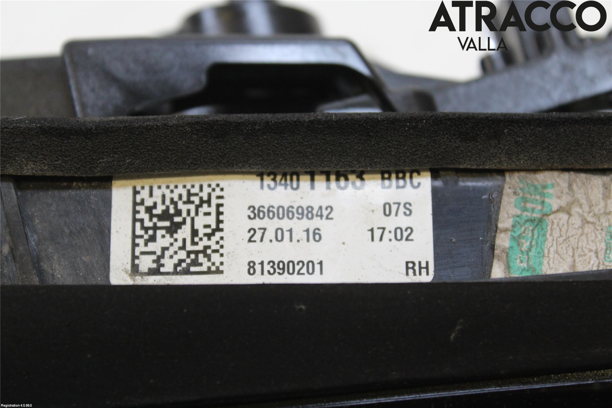 Opel ASTRA K 16-22 Baklykt Høyre  På Luke(Indre)