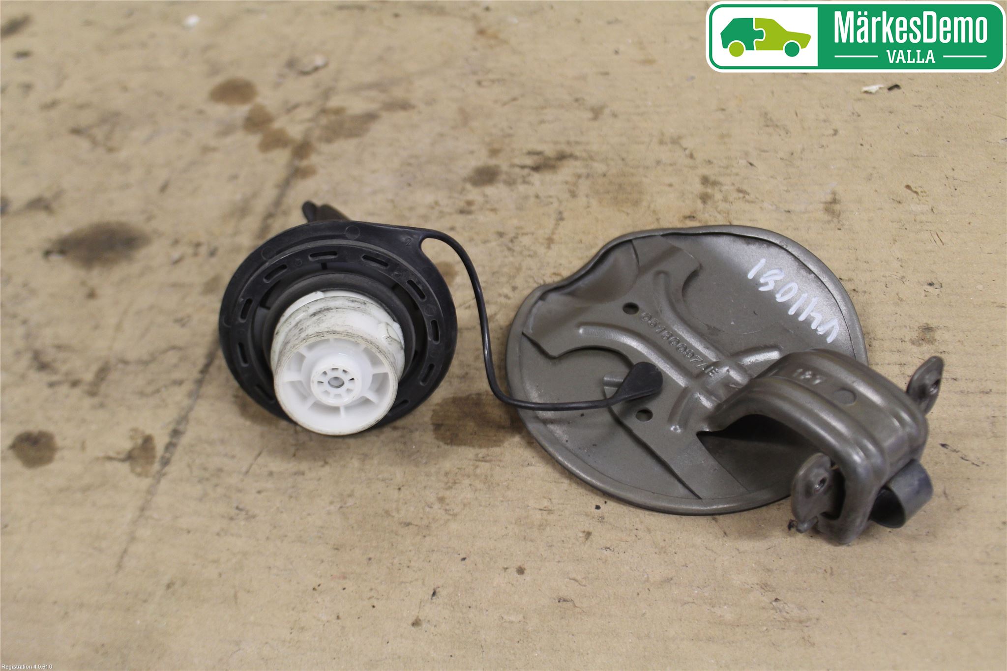 Jeep PATRIOT Drivstoff Tankluke