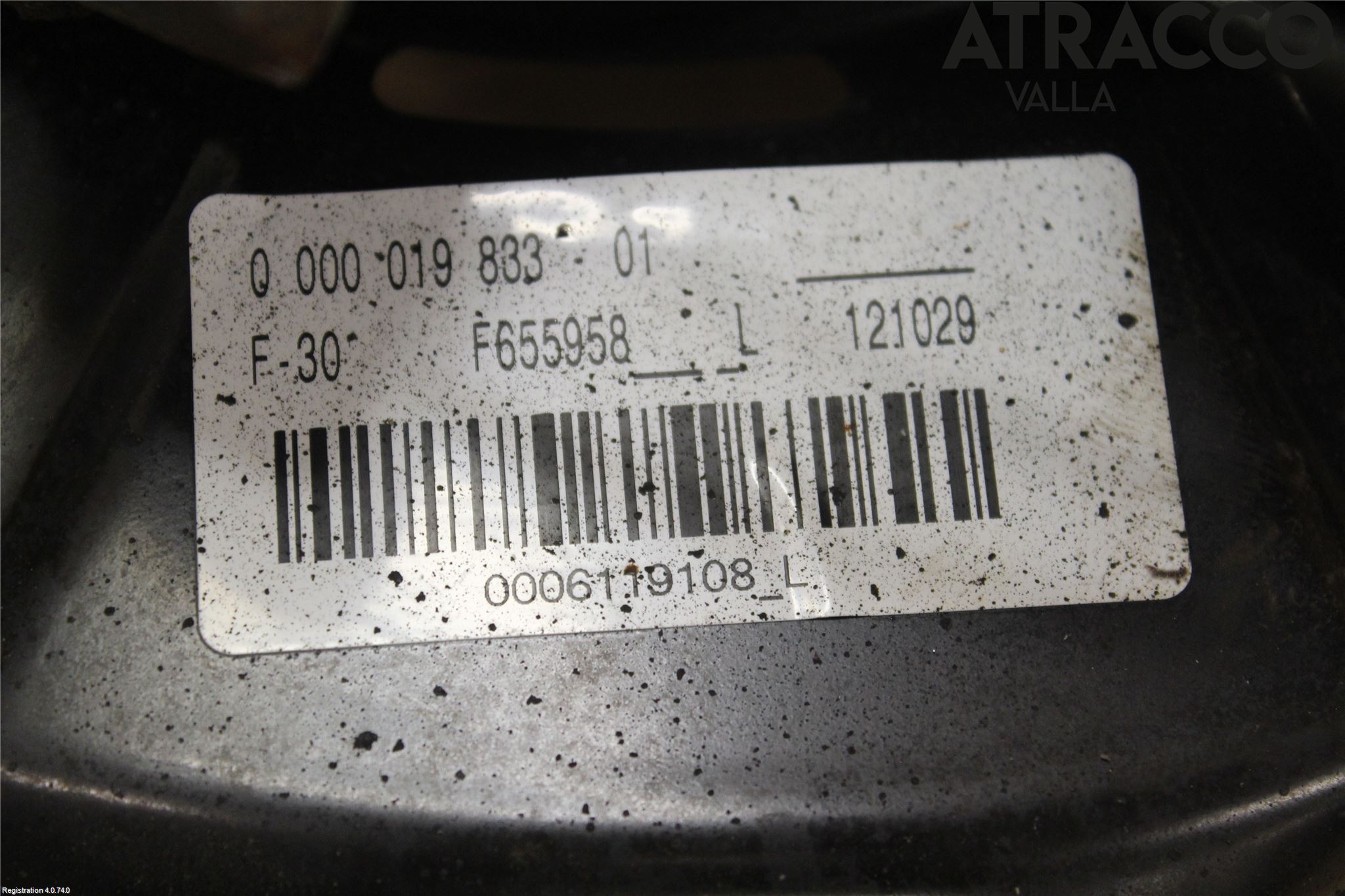 BMW 3 F30/F31/F80 12-19 Spindel Vb