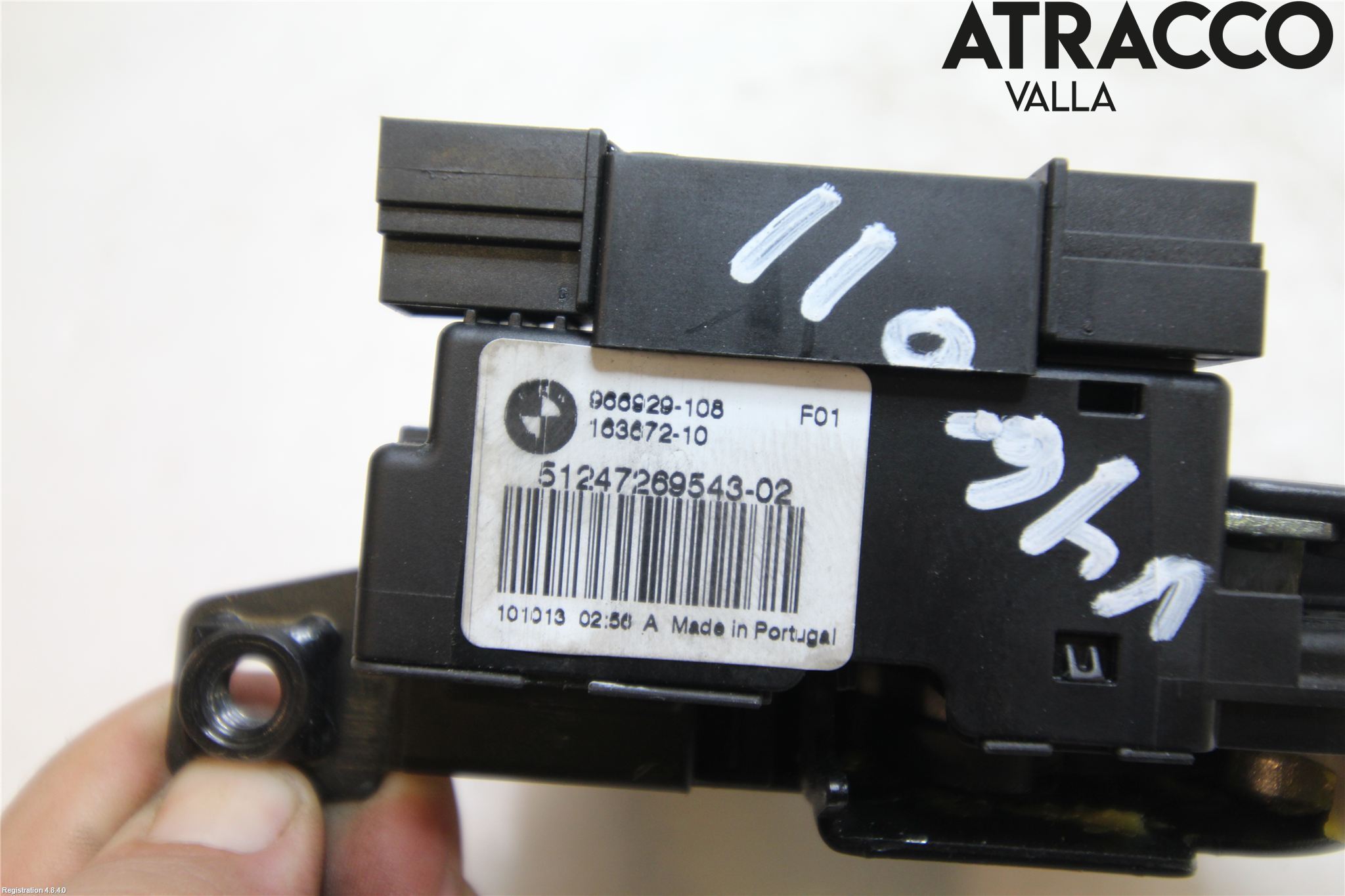 BMW 5 F10/F11/F18 09-17 Bakluke-Lokk Låsekasse