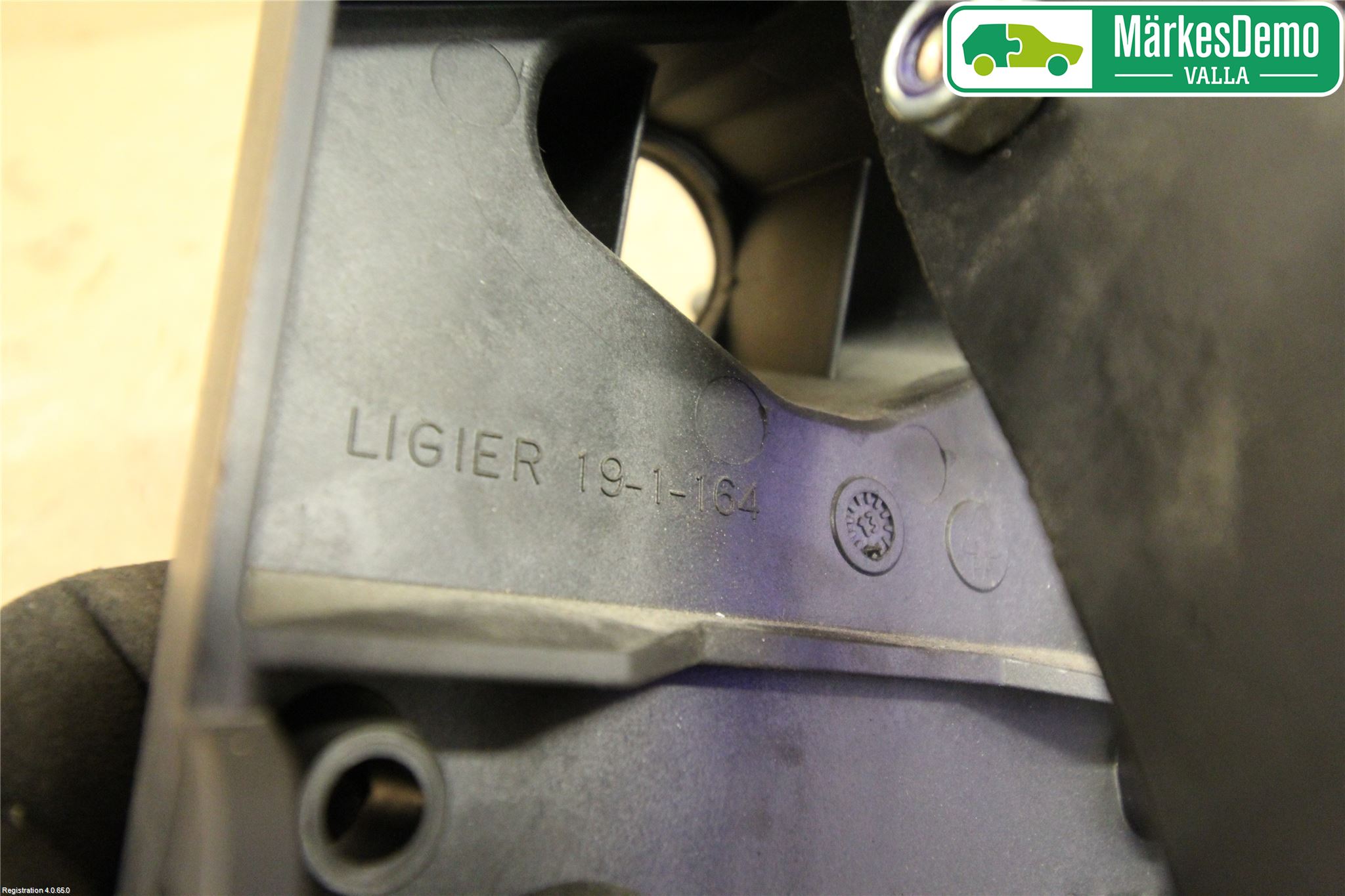 Mopedbil Ligier LIGIER JS 50 Pedalsett