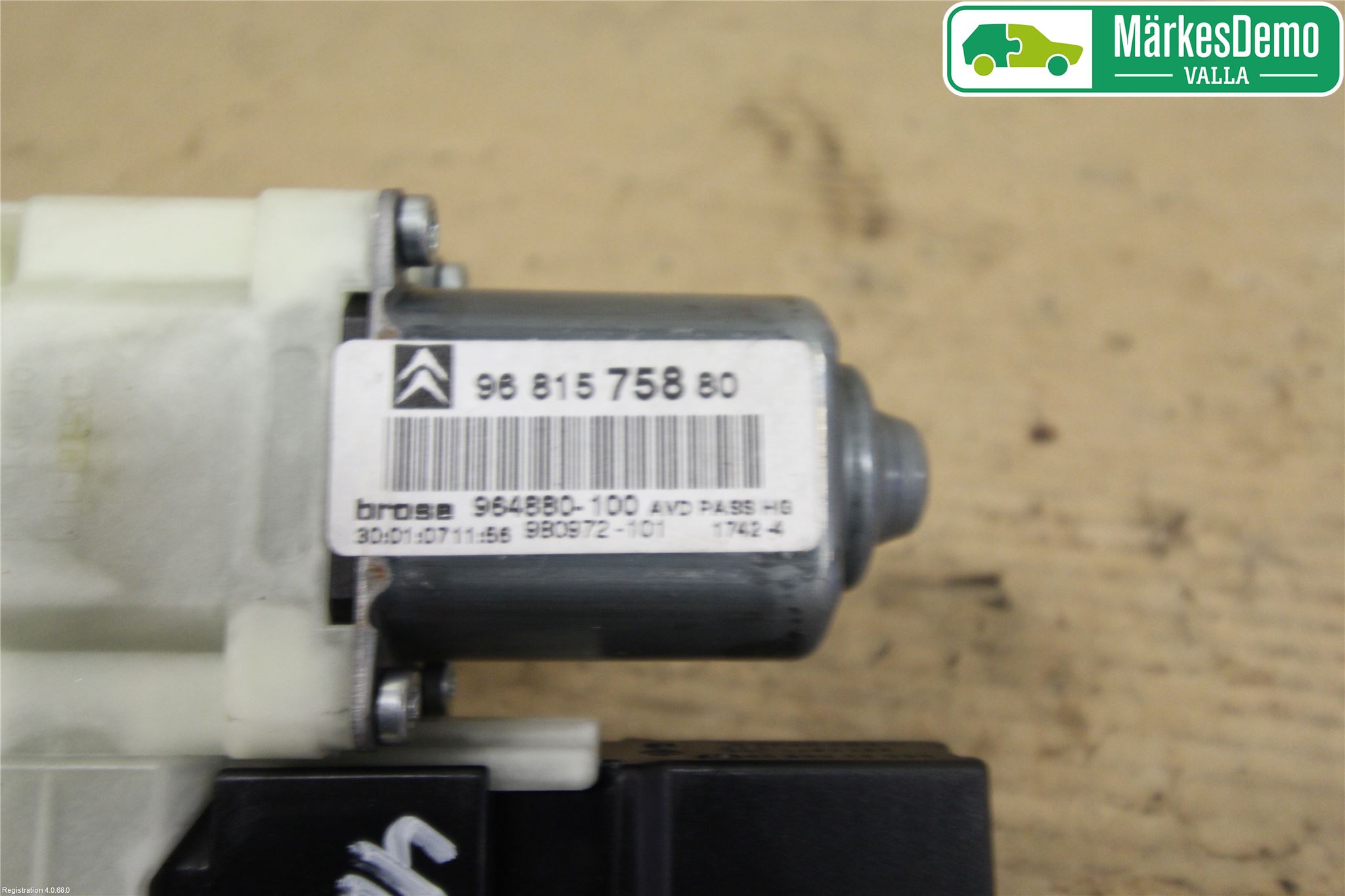 Citroen C4 I   05-10 Vindusheismotor