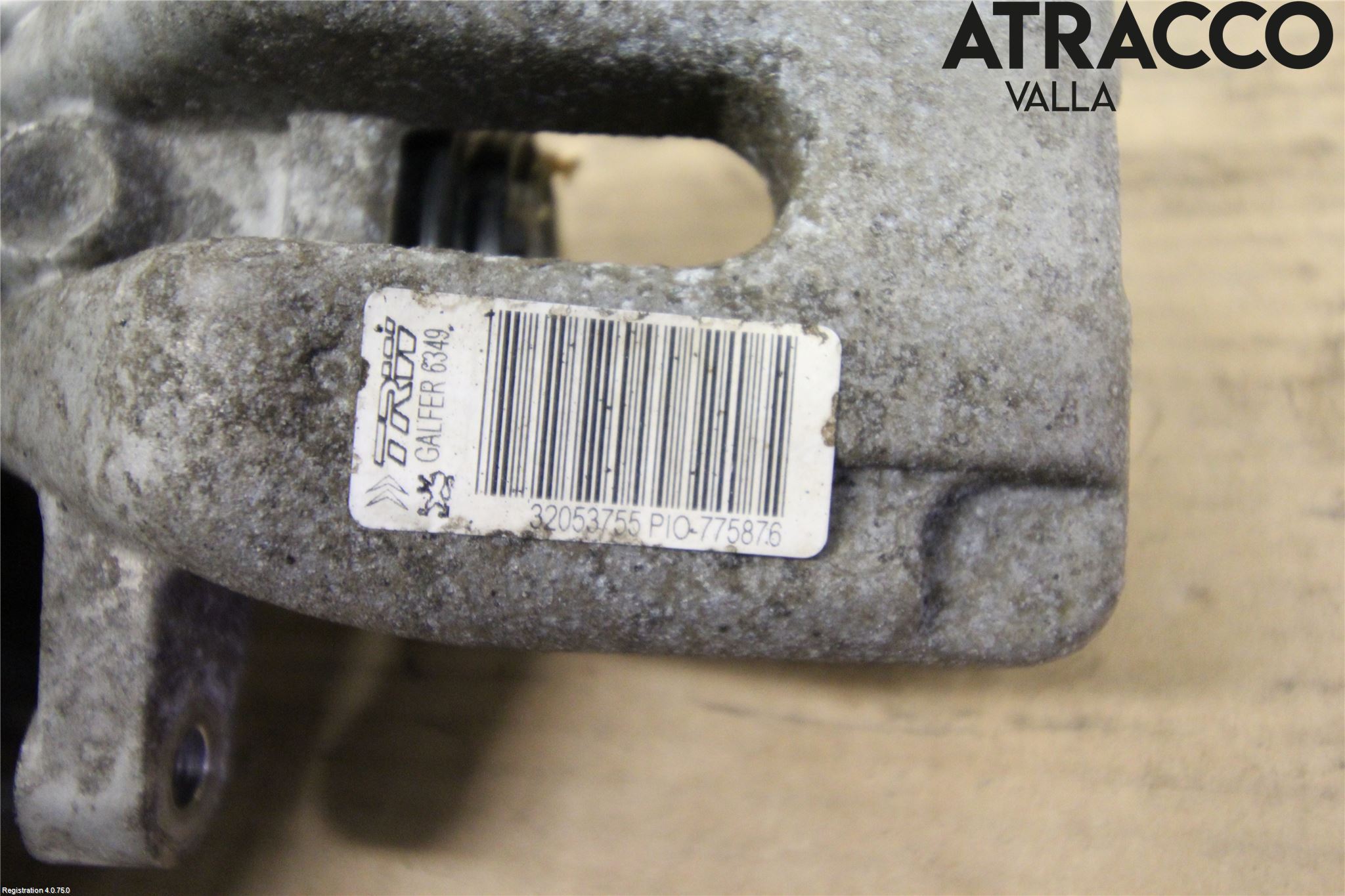 Peugeot 2008 13-20 Bremsecaliper Bak Høyre