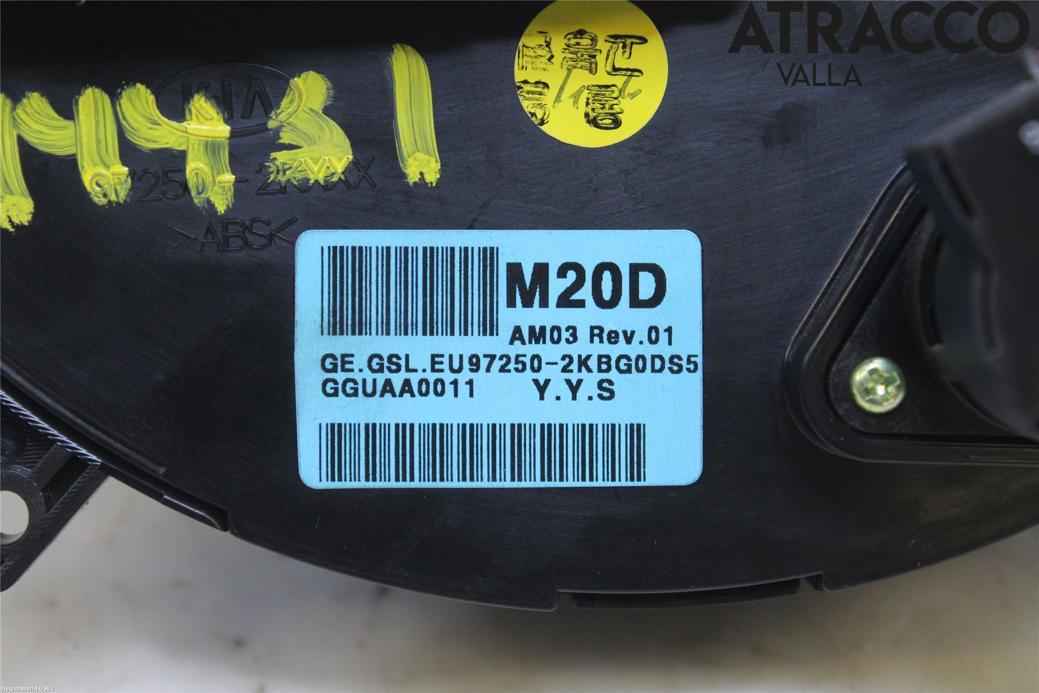 Kia SOUL 09- Varme Ac Betjening-Display