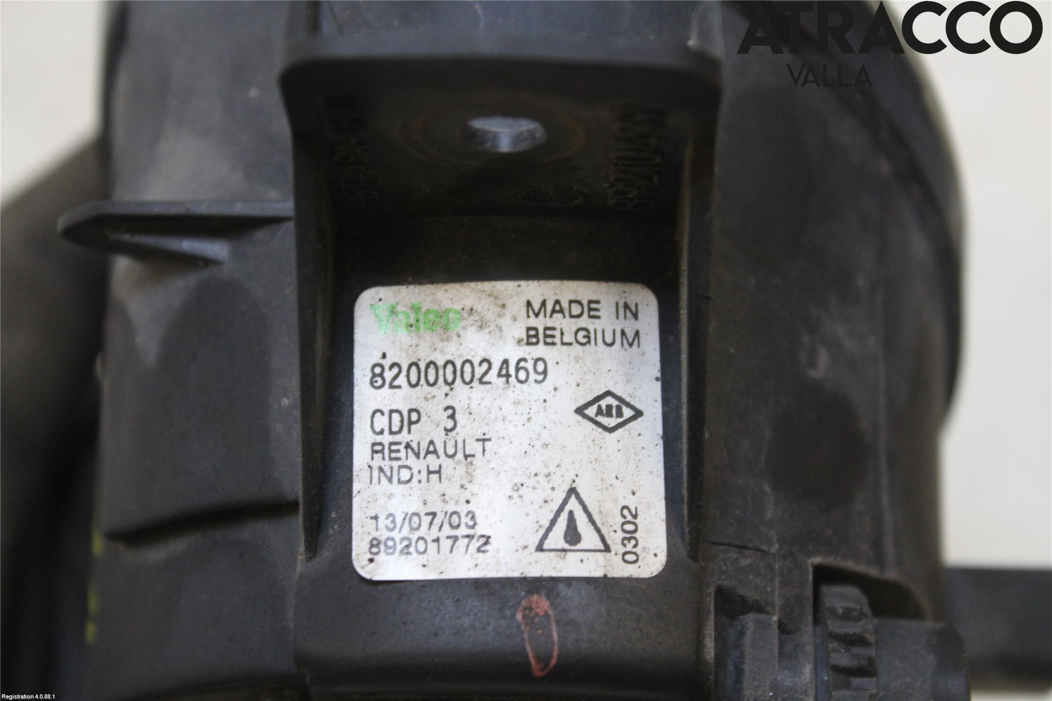 Renault CLIO II 01-08 Frontlykt-Kurve-Tåkelys