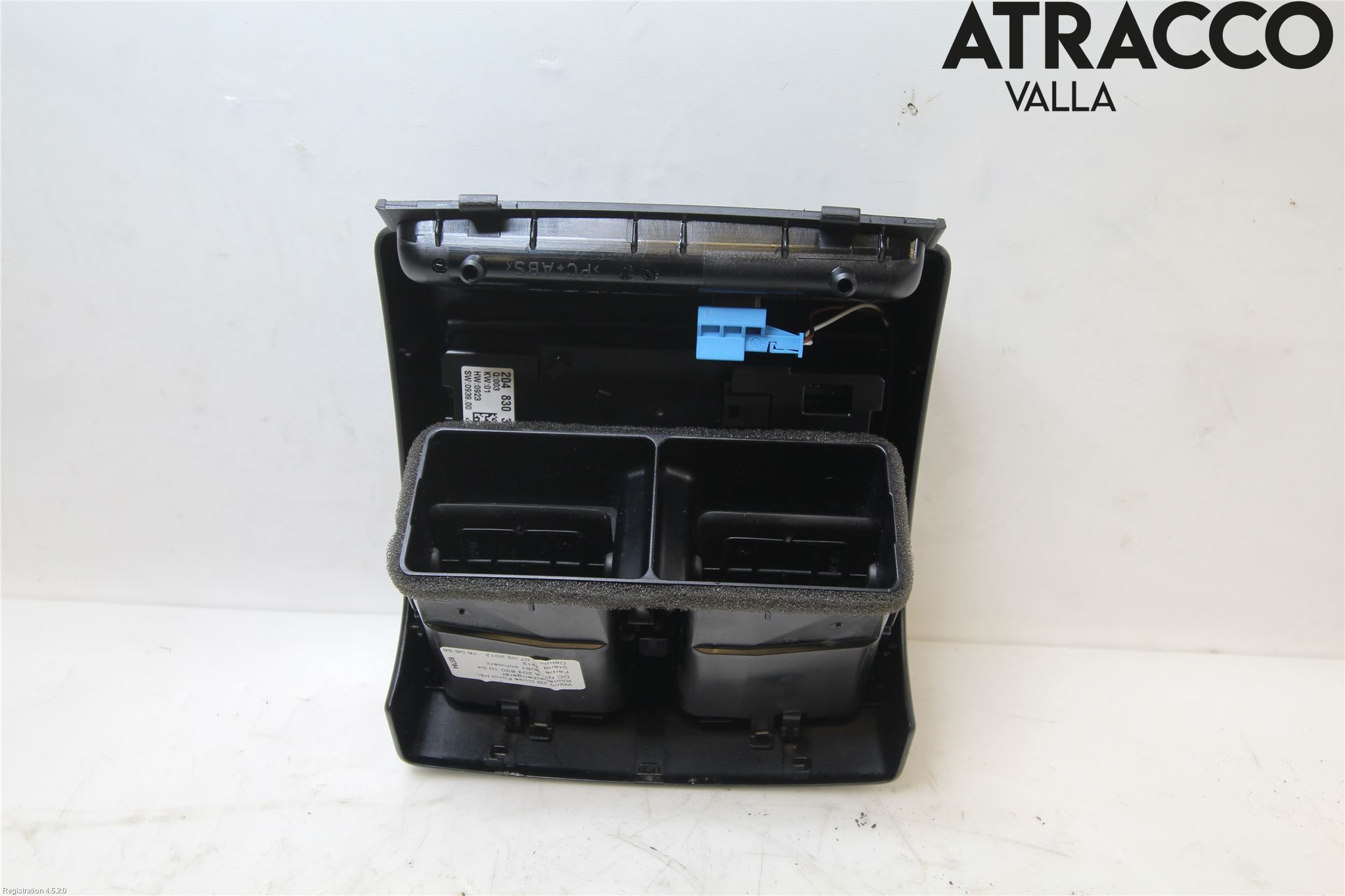 Mercedes-Benz MB C-KLASS (W204) 07-15 Varme Ac Betjening-Display