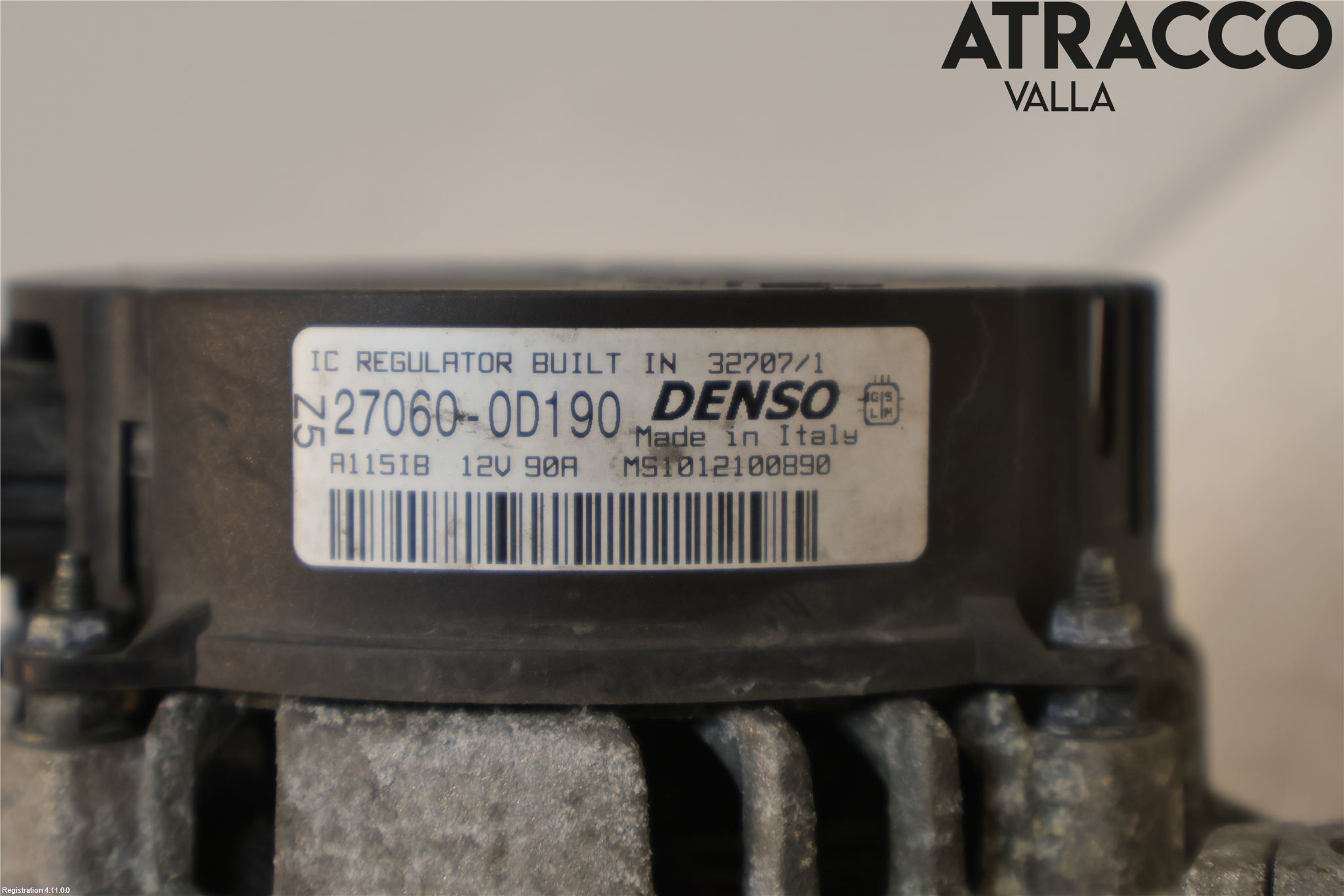 Toyota COROLLA VERSO 08-09 Dynamo