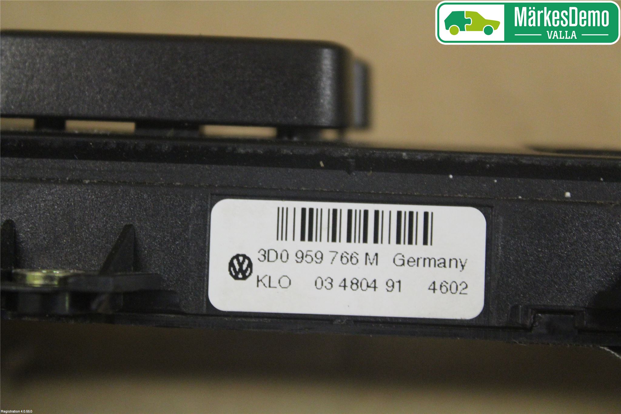 Volkswagen VW PHAETON Bryter Sete Regulering
