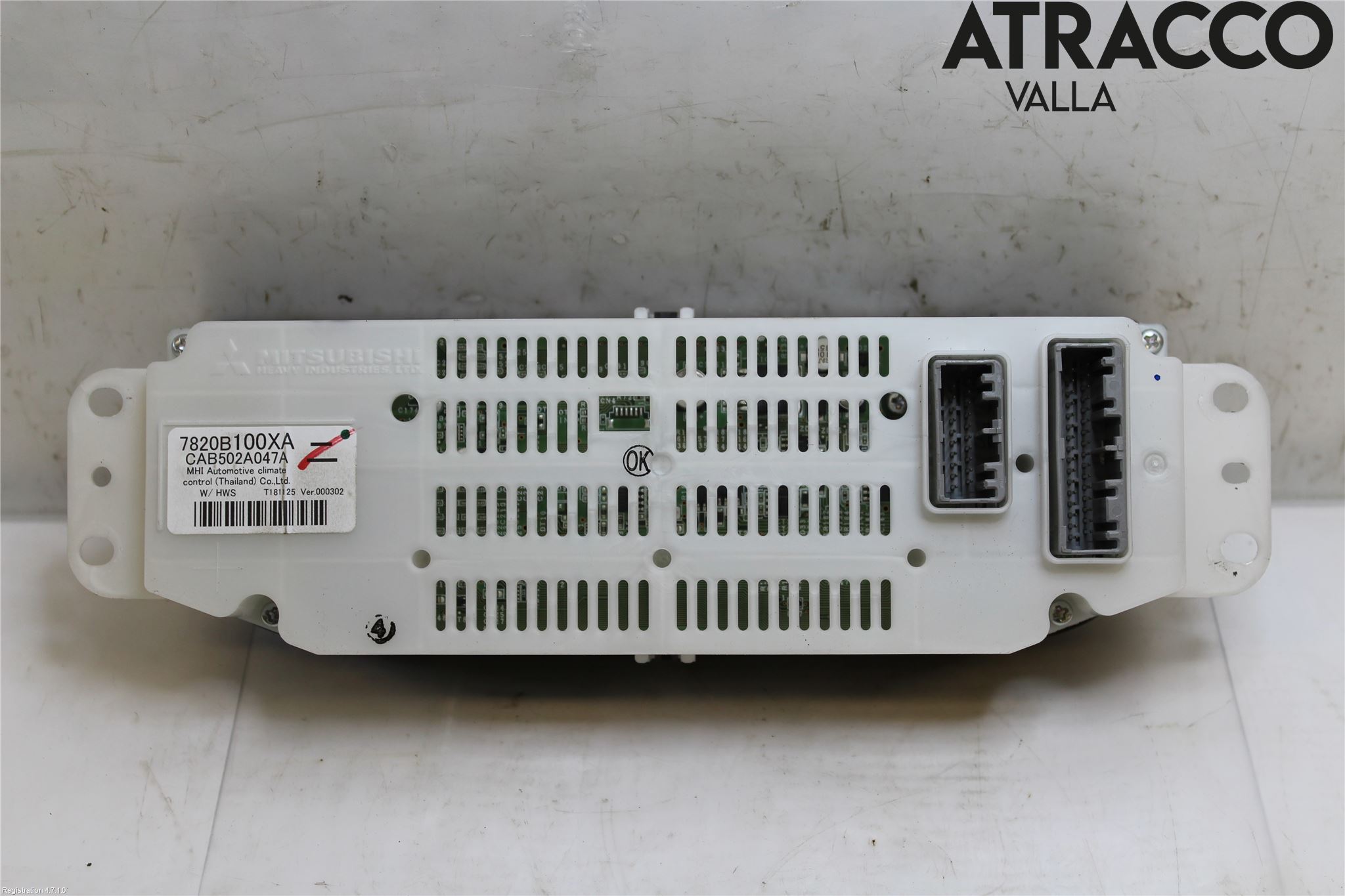 Mitsubishi OUTLANDER 13-21 Varme Ac Betjening-Display