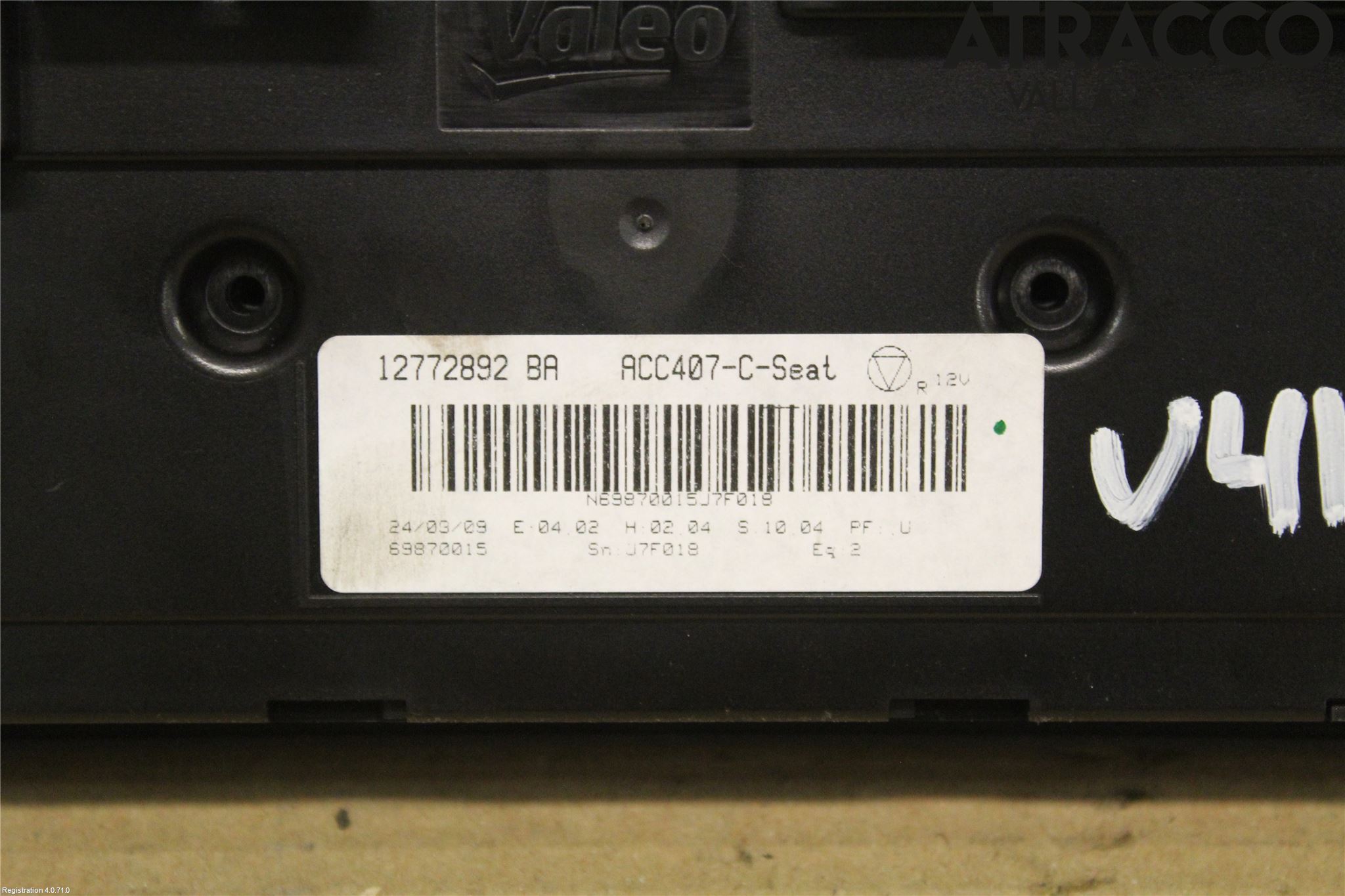 Saab 9-3 VER2/VER3 08-15 Varme Ac Betjening-Display