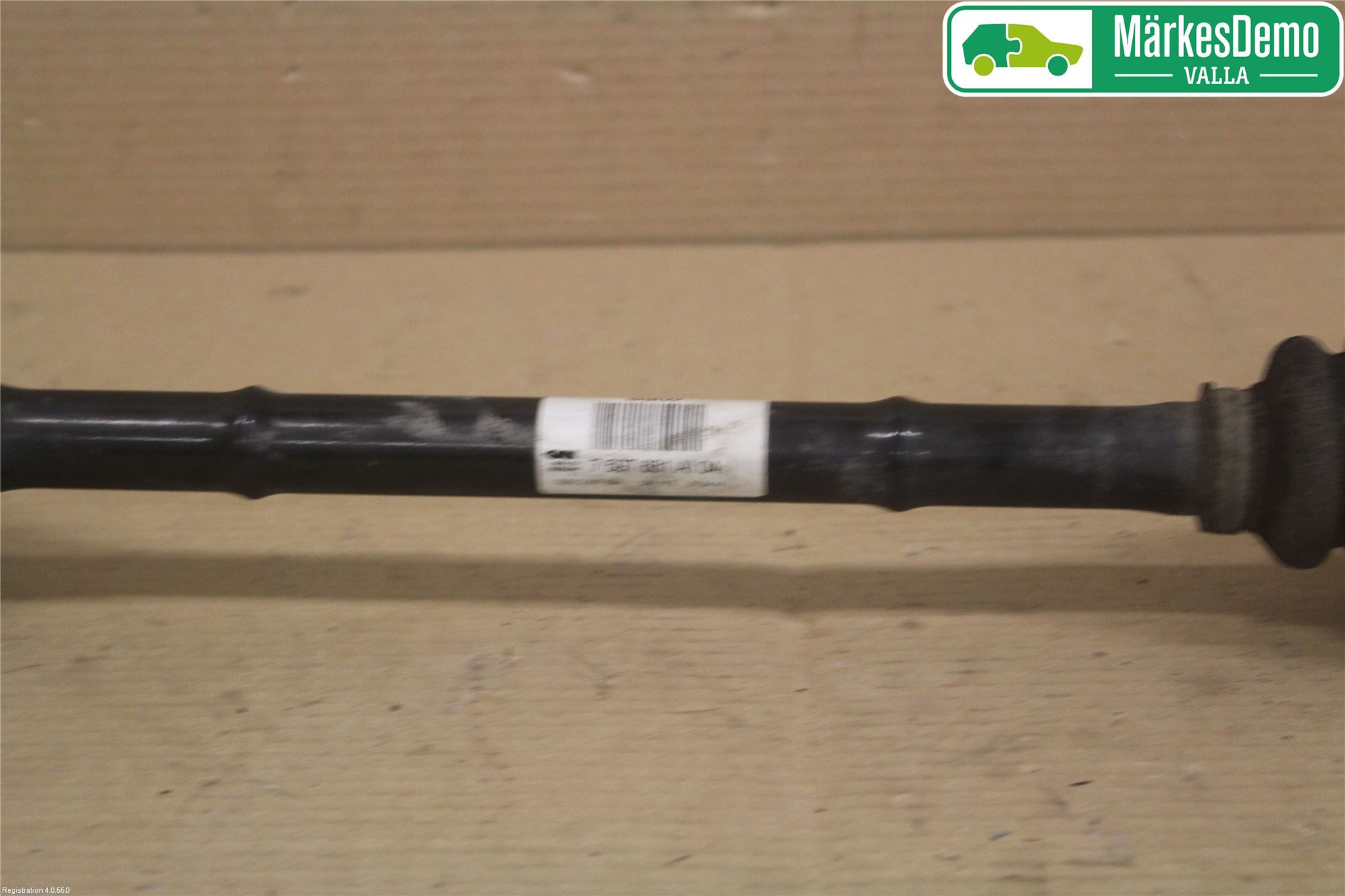 BMW 3 GT F34 13-19 Drivaksel Bak Kompl Venstre