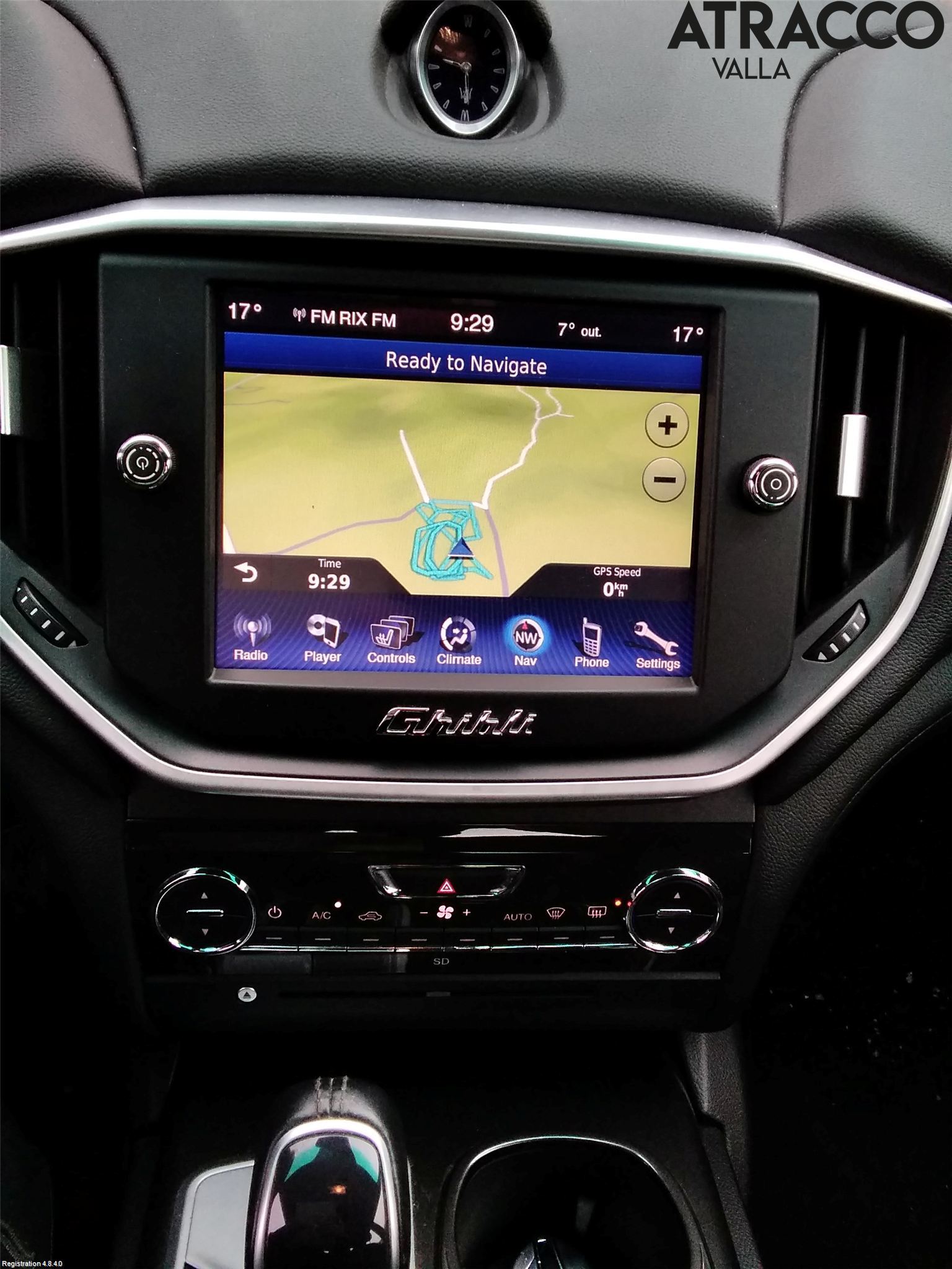 Maserati GHIBLI Instr Skjerm Dvd-Gps-Ac-Tlf