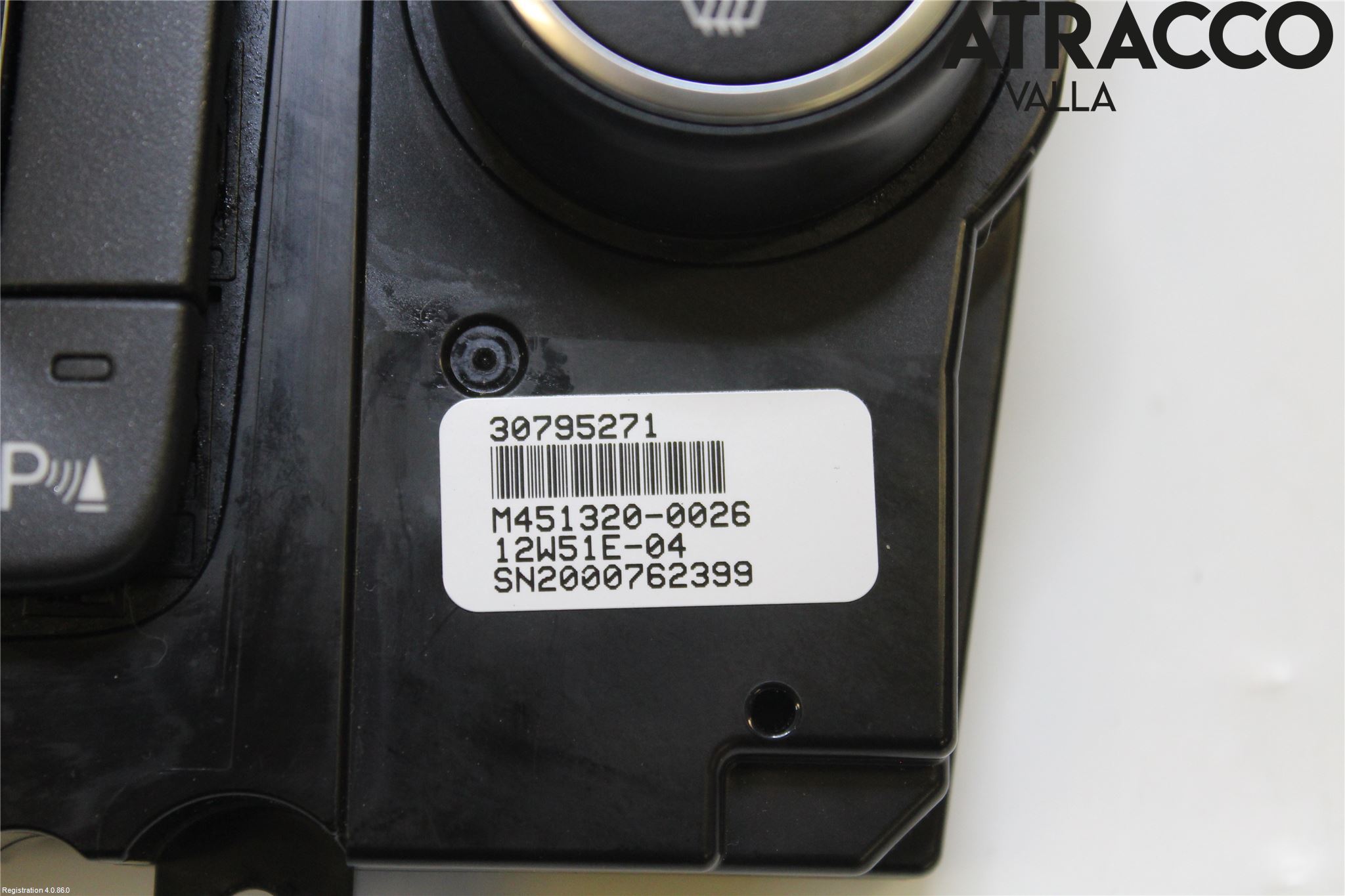 Volvo S60 11-13 Varme Ac Betjening-Display