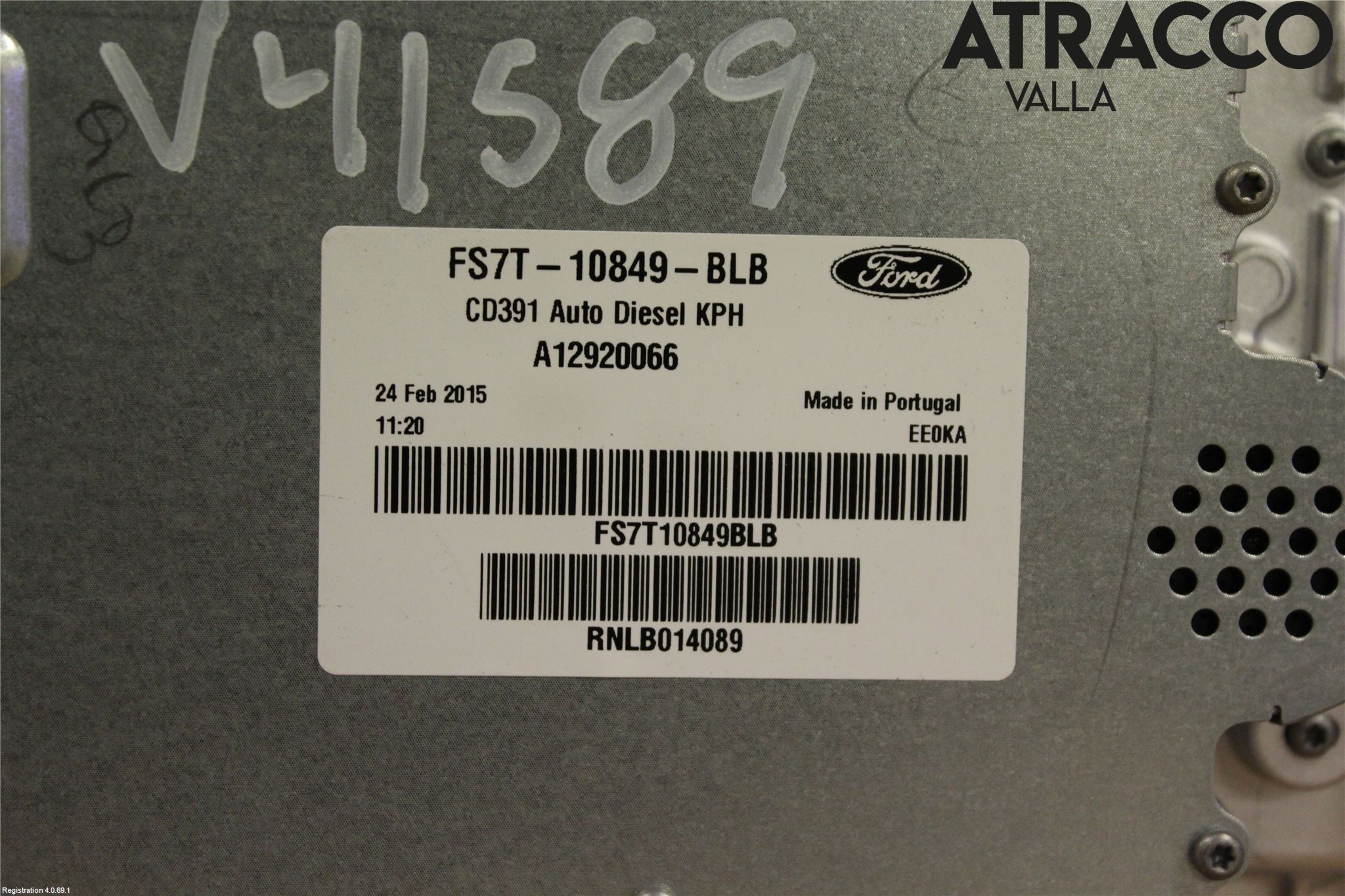 Ford MONDEO 15-22 Instr Kombinert