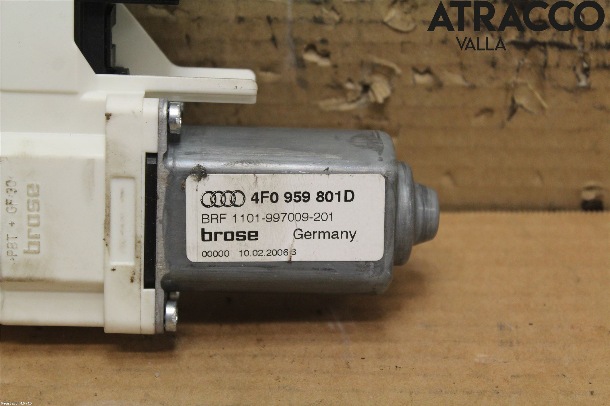 Audi A6/S6     05-11 Vindusheismotor