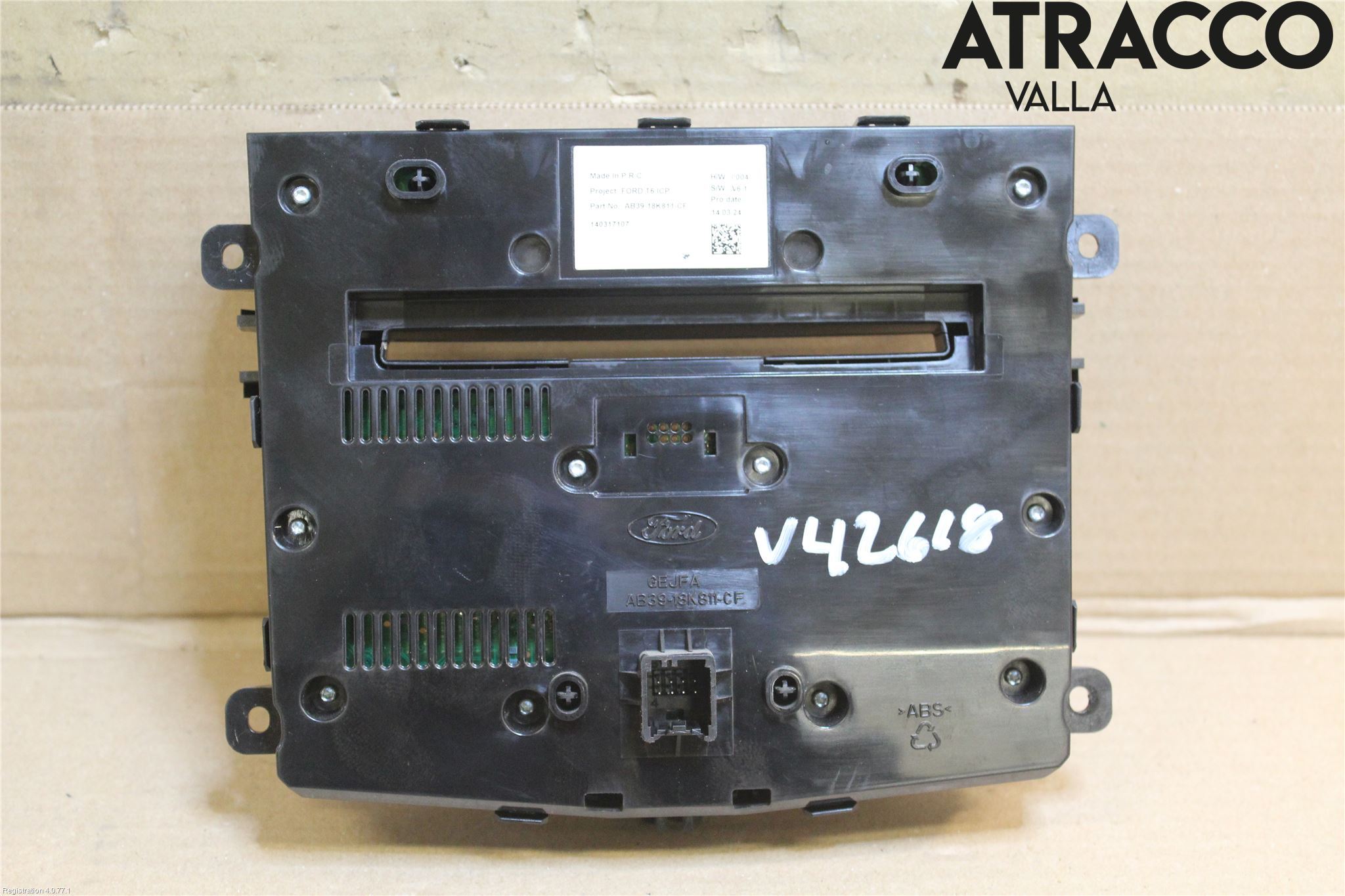 Ford RANGER EU 12-23 Stereo Radio Med Cd