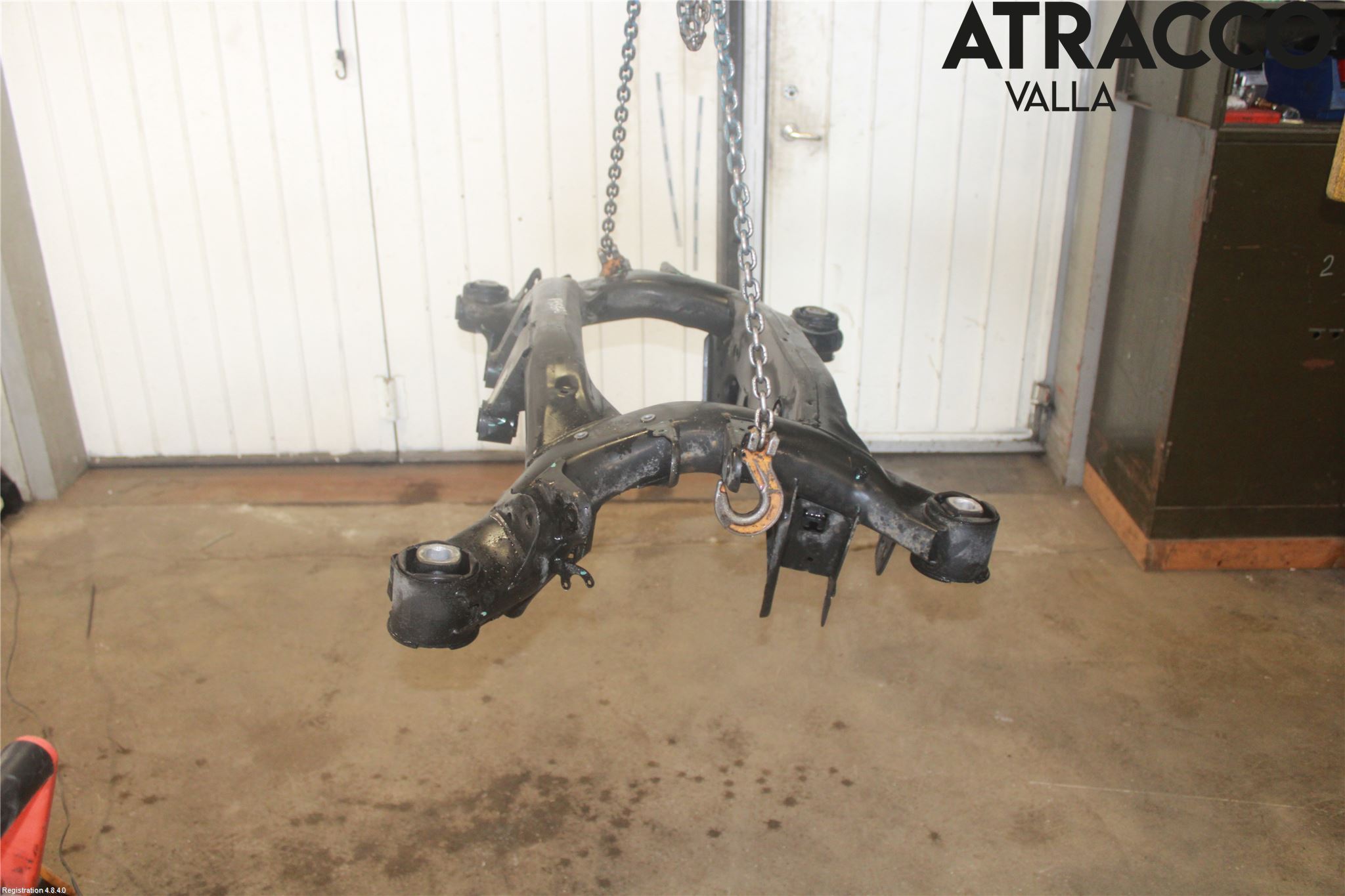 BMW X4 F26 14-18 Bakaksel Feste Travers-Ramme