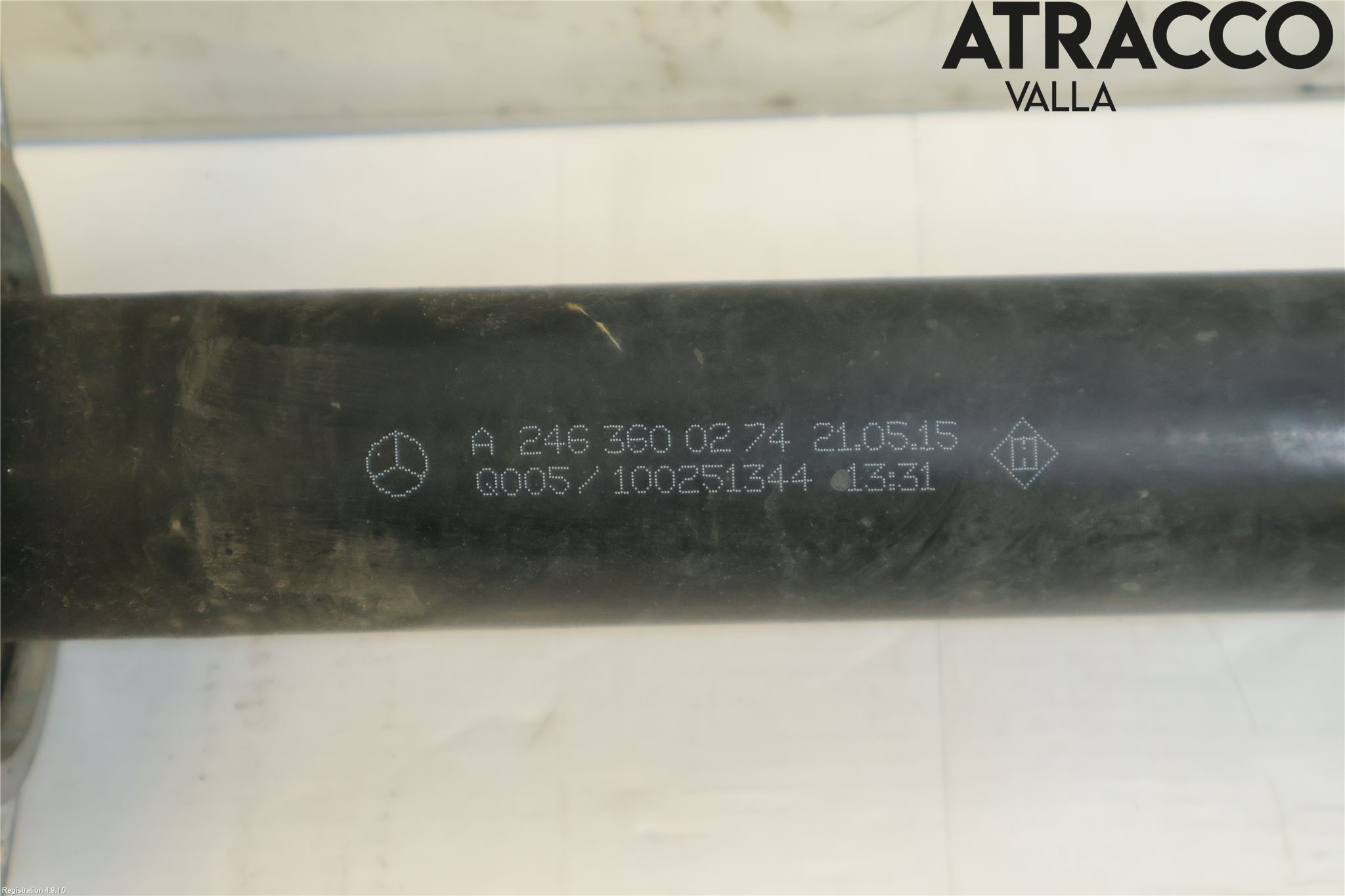 Mercedes-Benz MB B-KLASS (W246/W242) 12-19 Drivaksel Foran Kompl Høyre