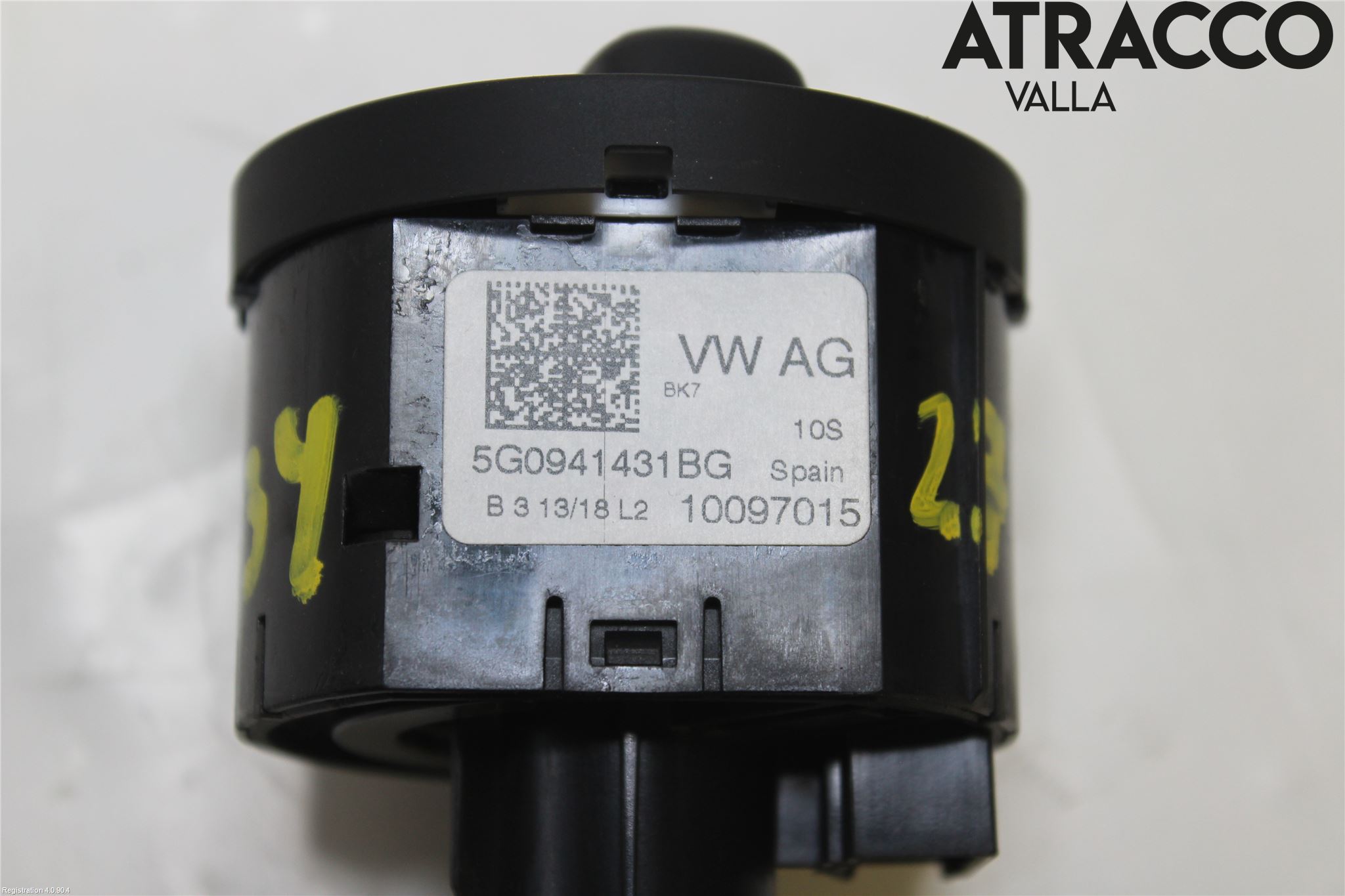 Volkswagen VW GOLF / E-GOLF VII 13-20 Bryter Hovedlys