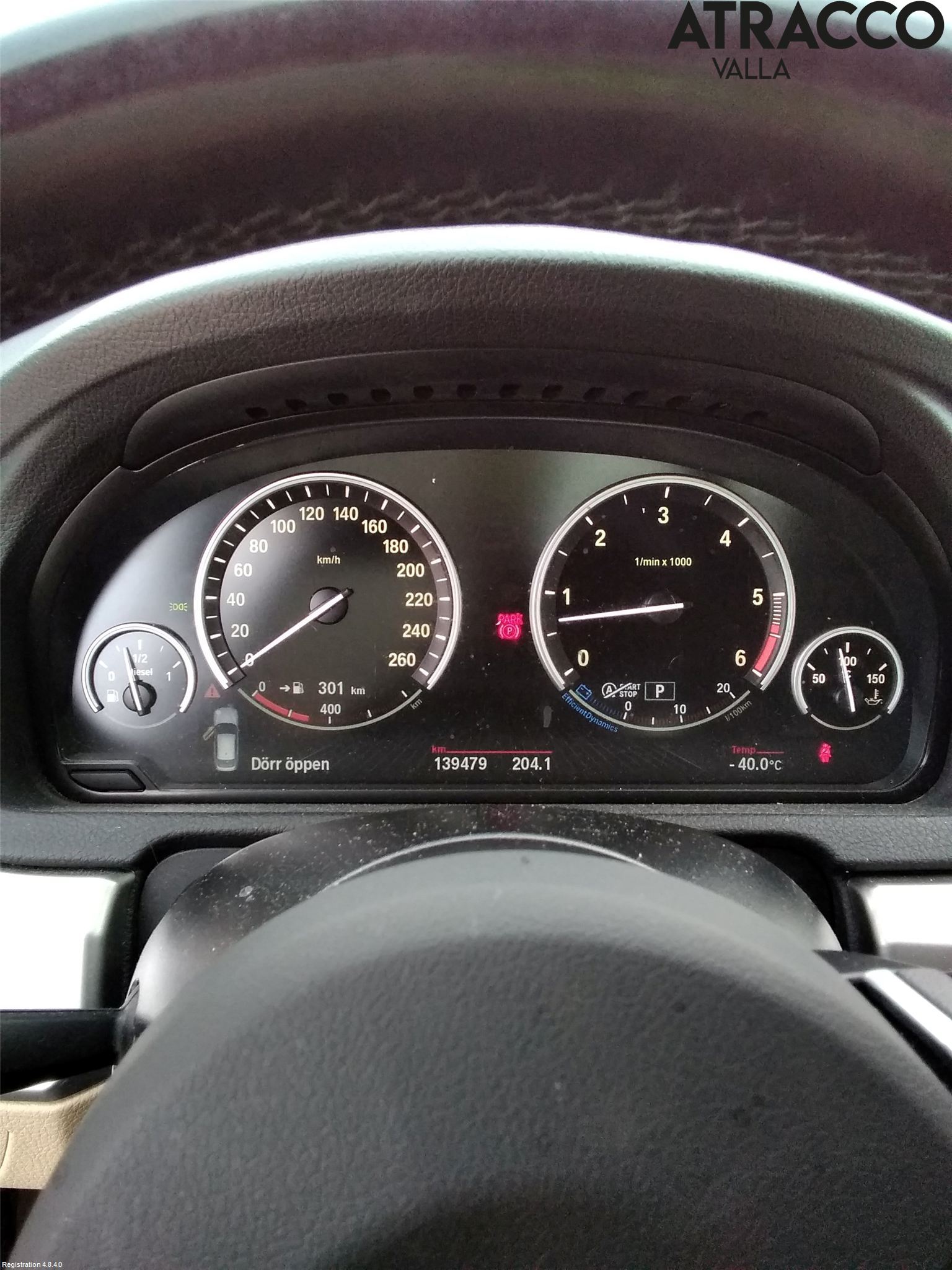 BMW 5 F10/F11/F18 09-17 Instr Kombinert