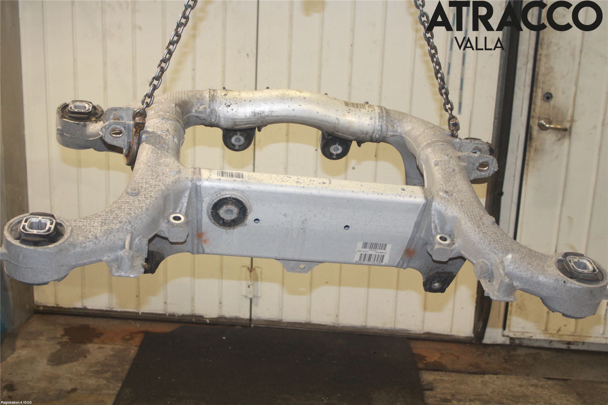 BMW 5 F10/F11/F18 09-17 Bakaksel Feste Travers-Ramme