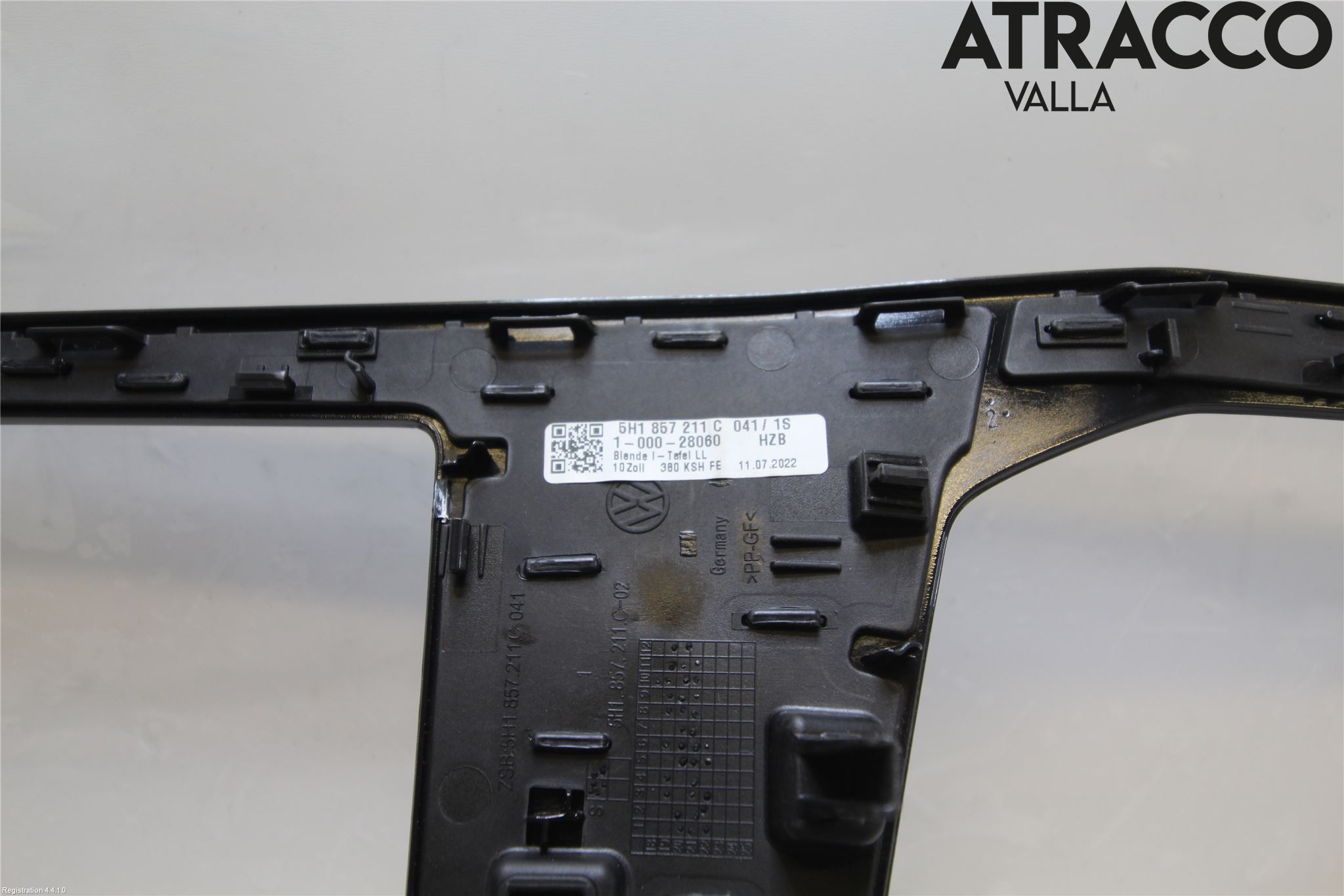 Volkswagen VW GOLF / E-GOLF VIII 20- Instrument Ramme