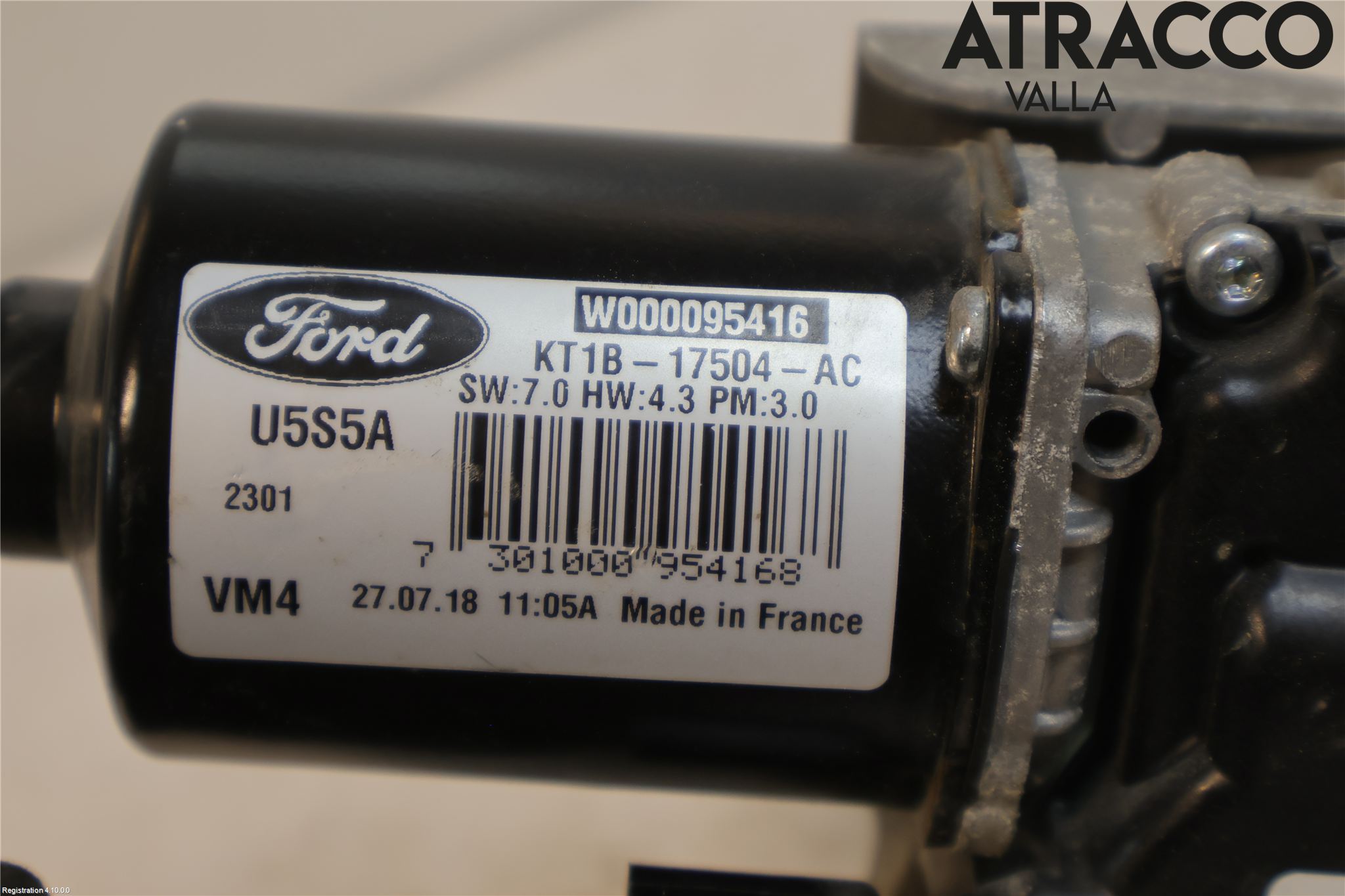 Ford TRANSIT/TOURNEO CONNECT 13-22 Viskermotor Frontrute