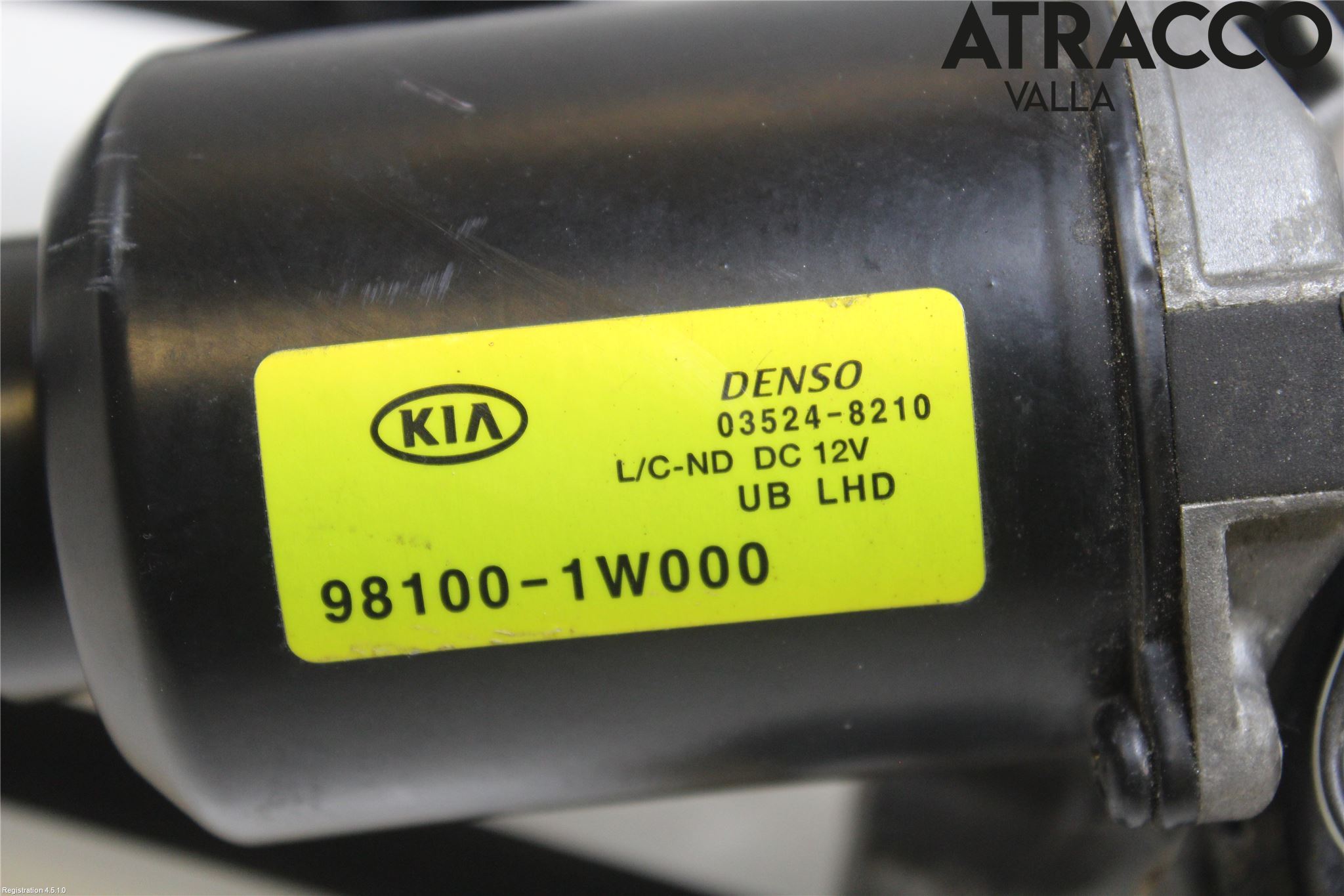 Kia RIO 12-16 Viskermotor Frontrute