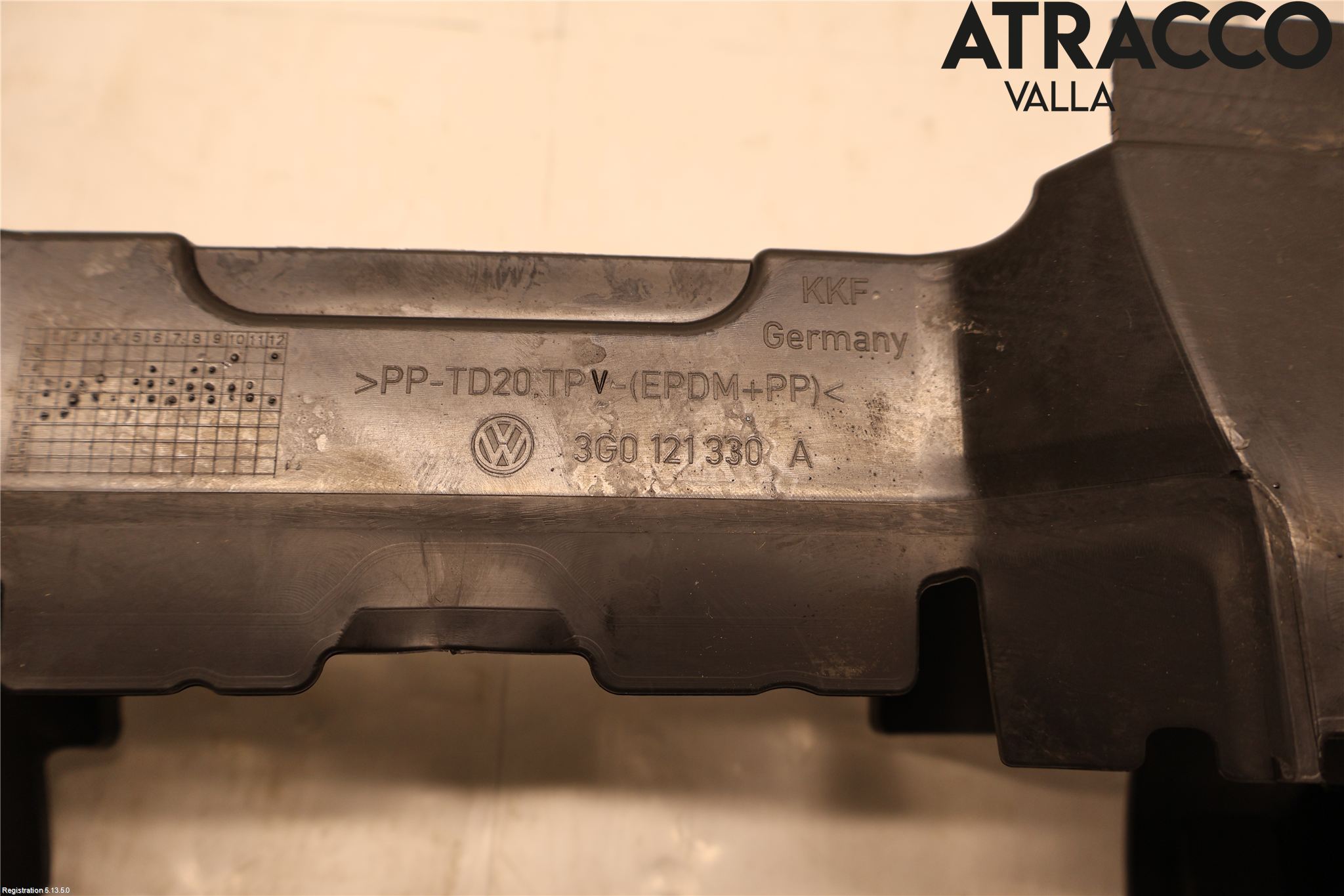 Volkswagen VW PASSAT 15-19 Luftstyring Front