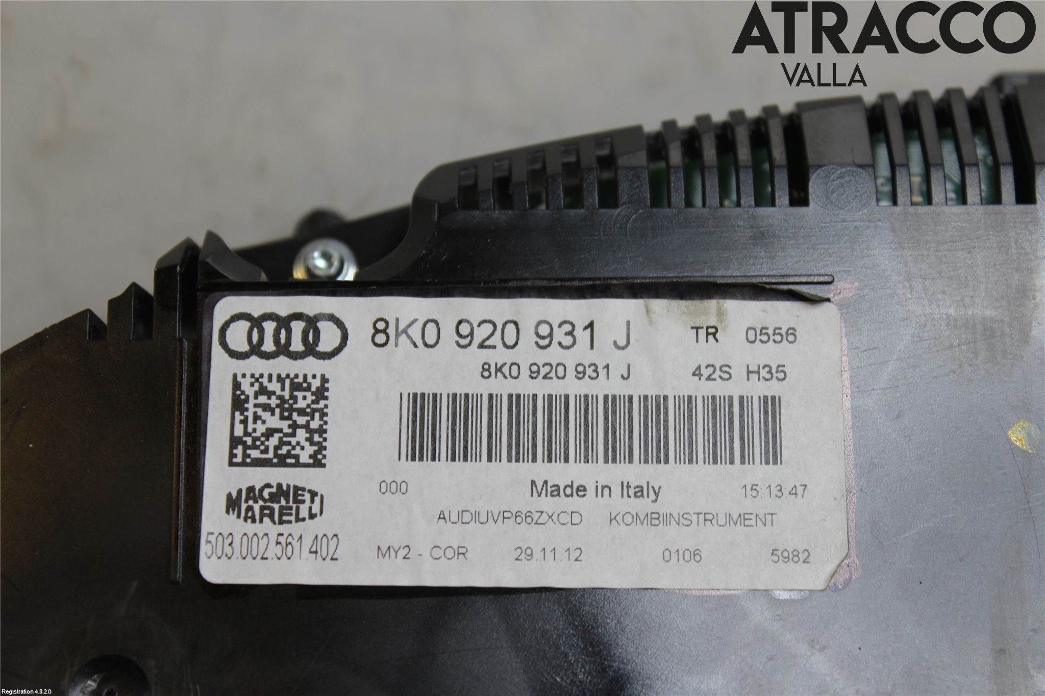 Audi A4 12-15 Instr Kombinert