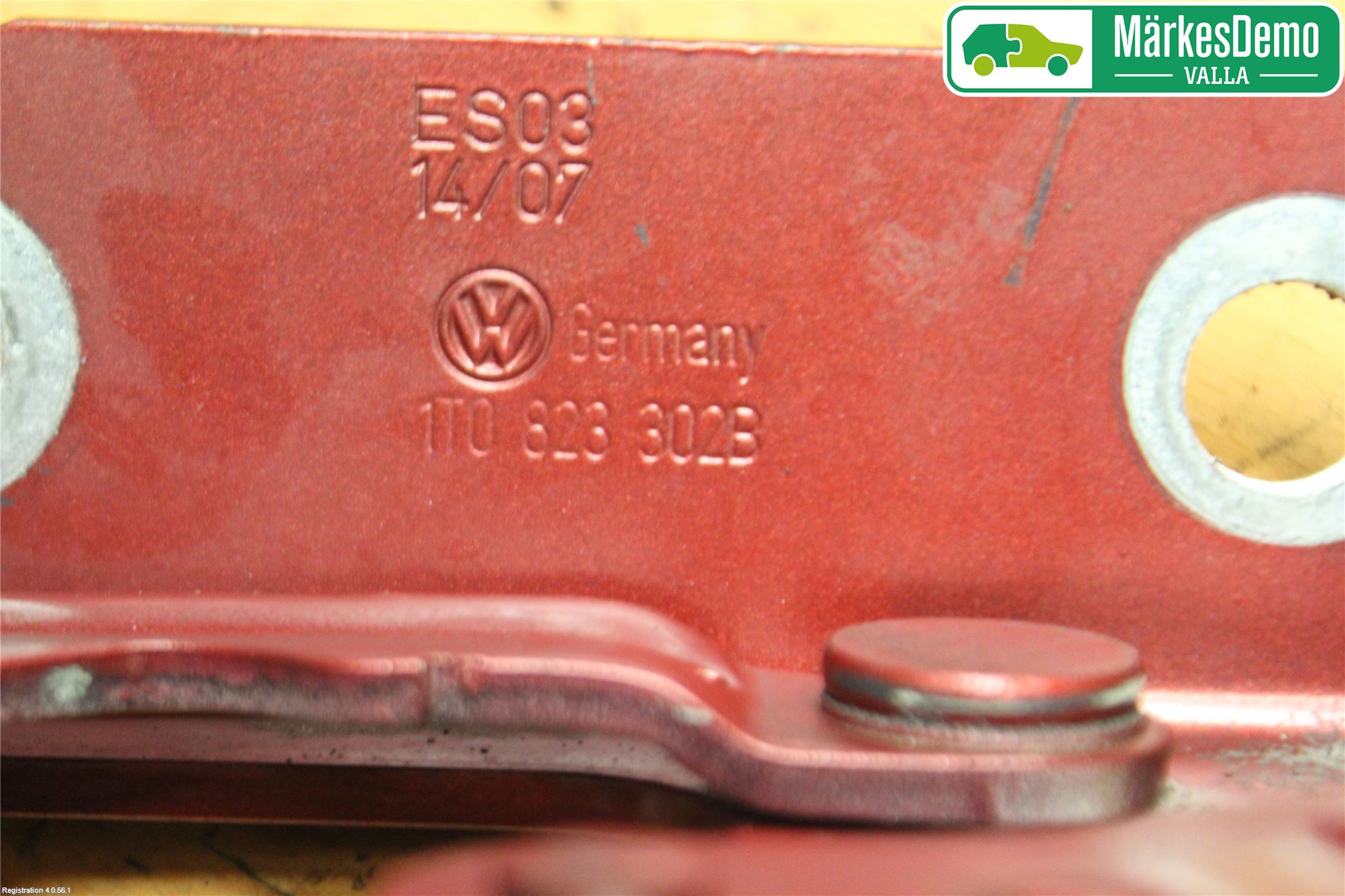 Volkswagen VW TOURAN 03-10 Panser Hengsel - Hengsler