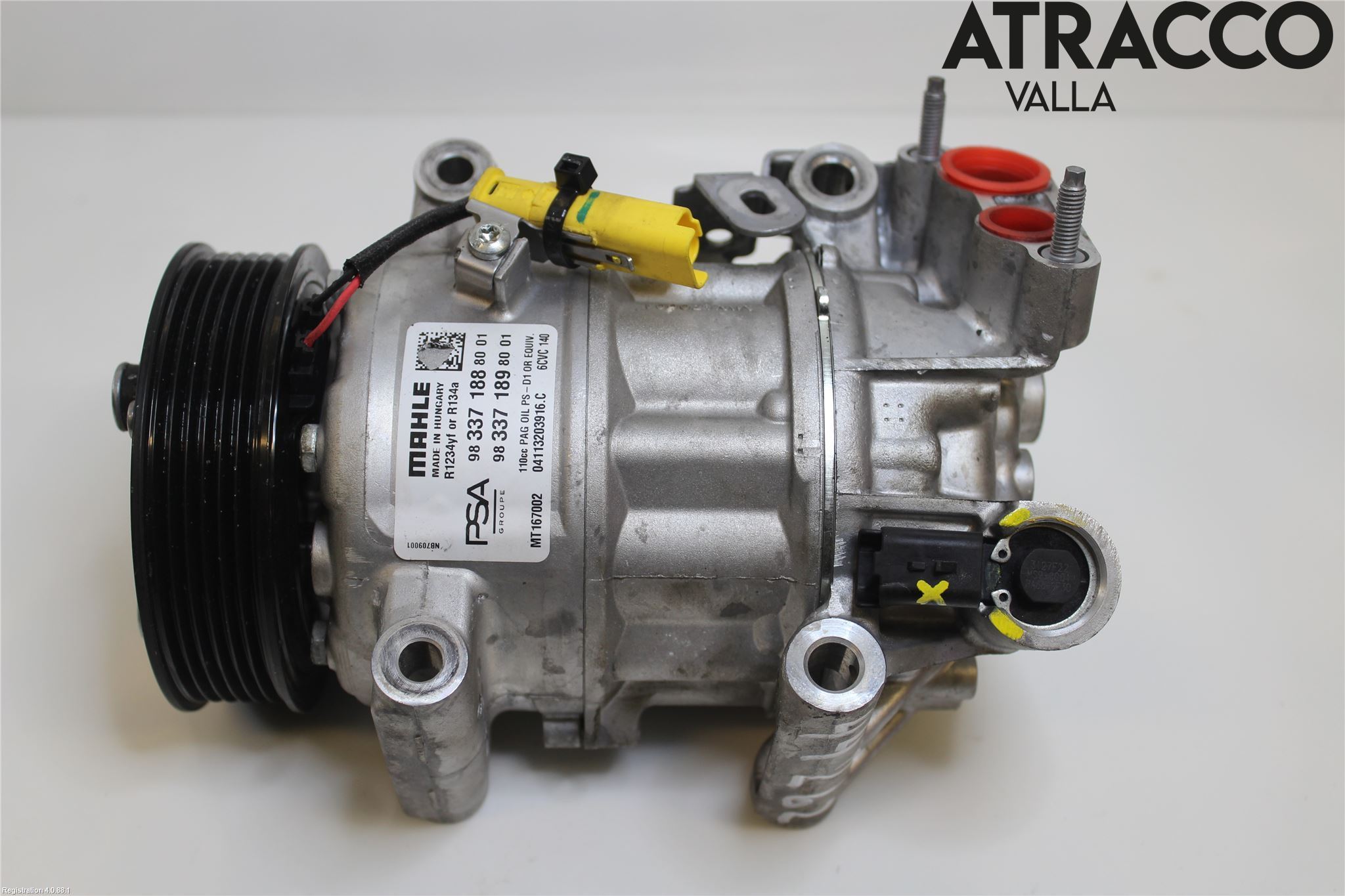 Peugeot 308/E-308 21- Varme Ac Kompressor