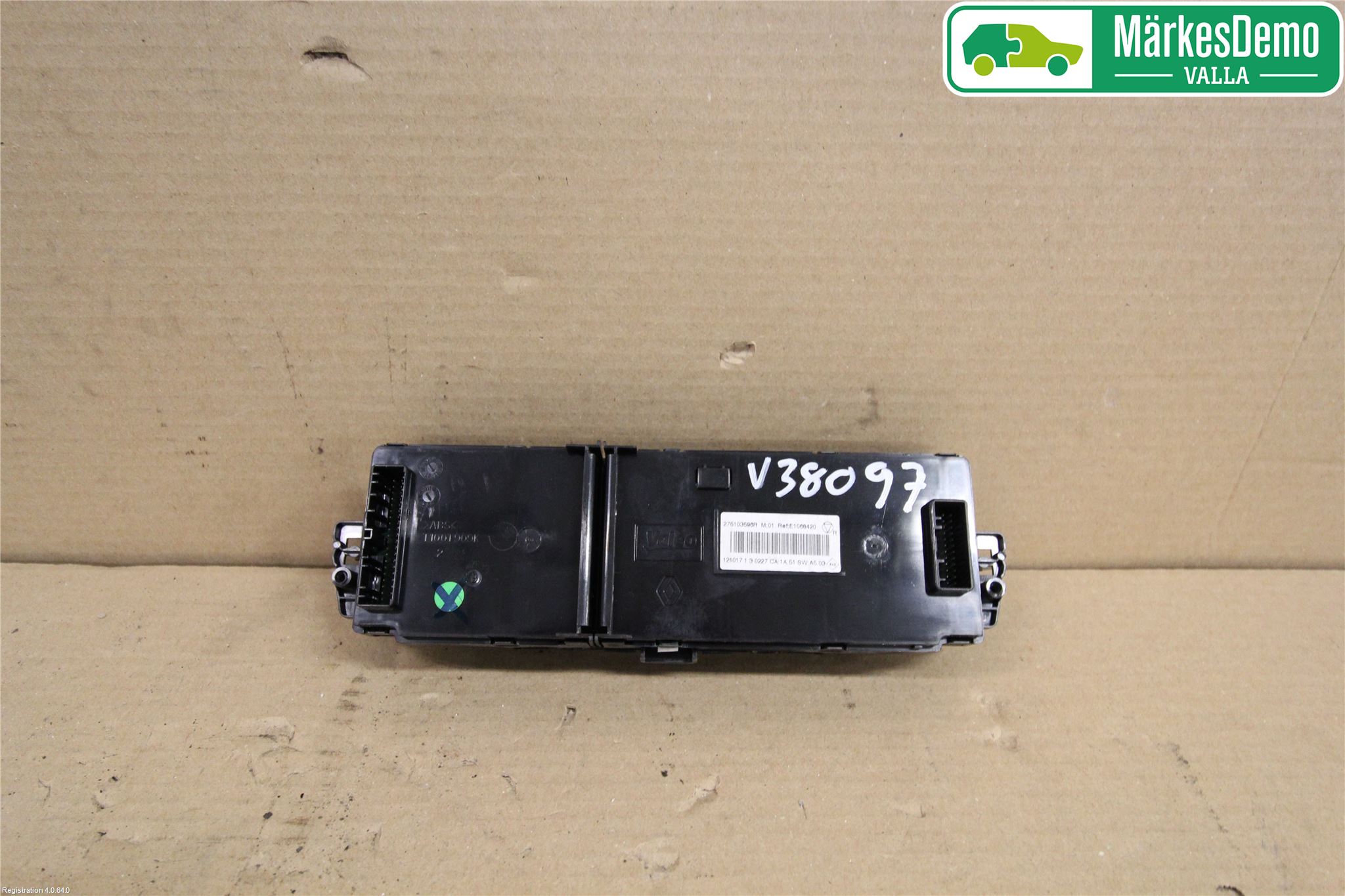 Renault MEGANE III 09-15 Varme Ac Betjening-Display