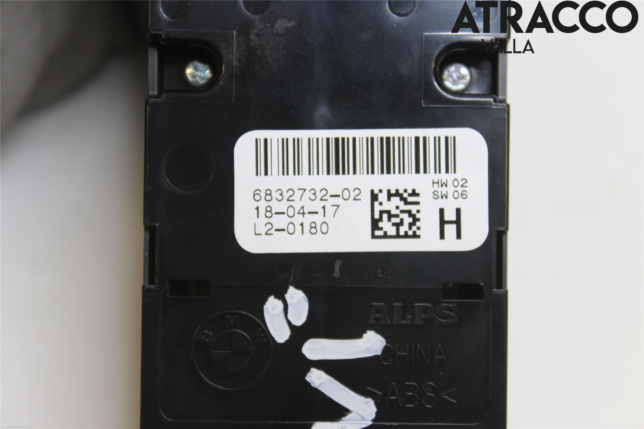 BMW 5 G30/G31/F90 17-23 Bryter Vindusheis