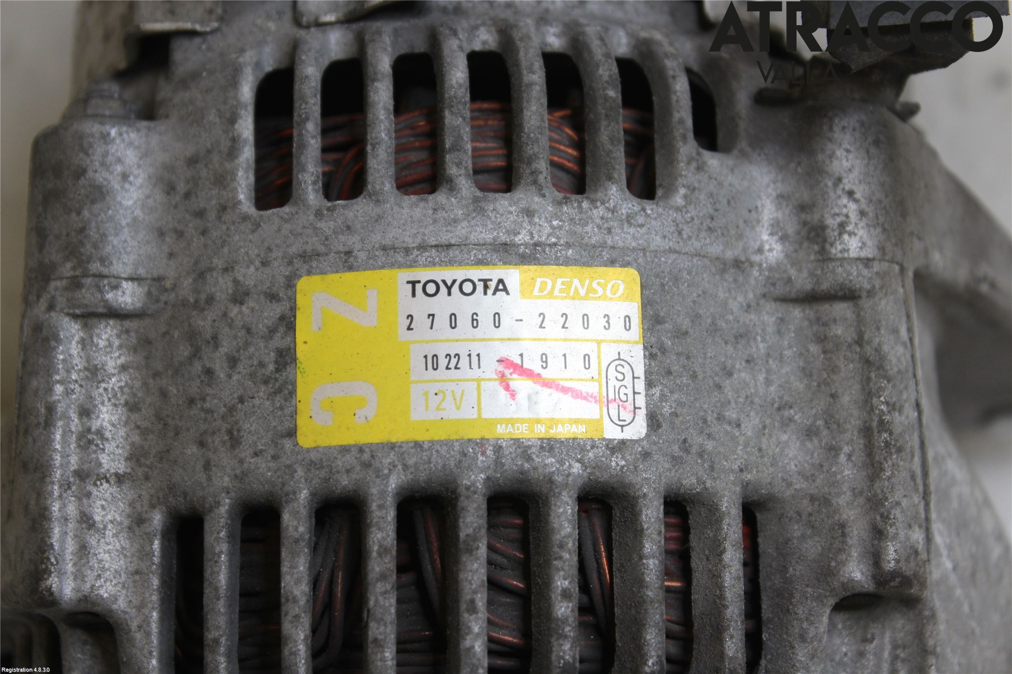 Toyota COROLLA 02-07 Dynamo