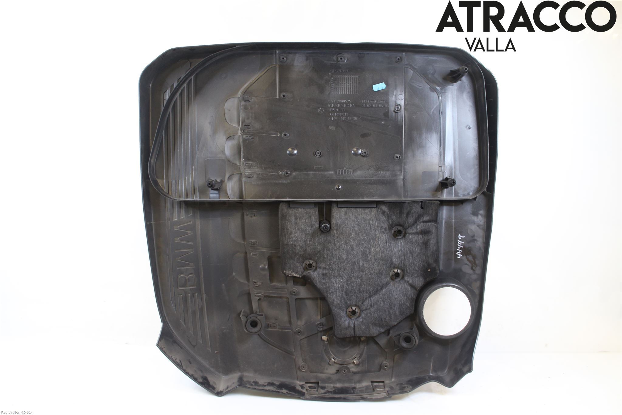 BMW 5 F10/F11/F18 09-17 Motor Deksel Over Motor