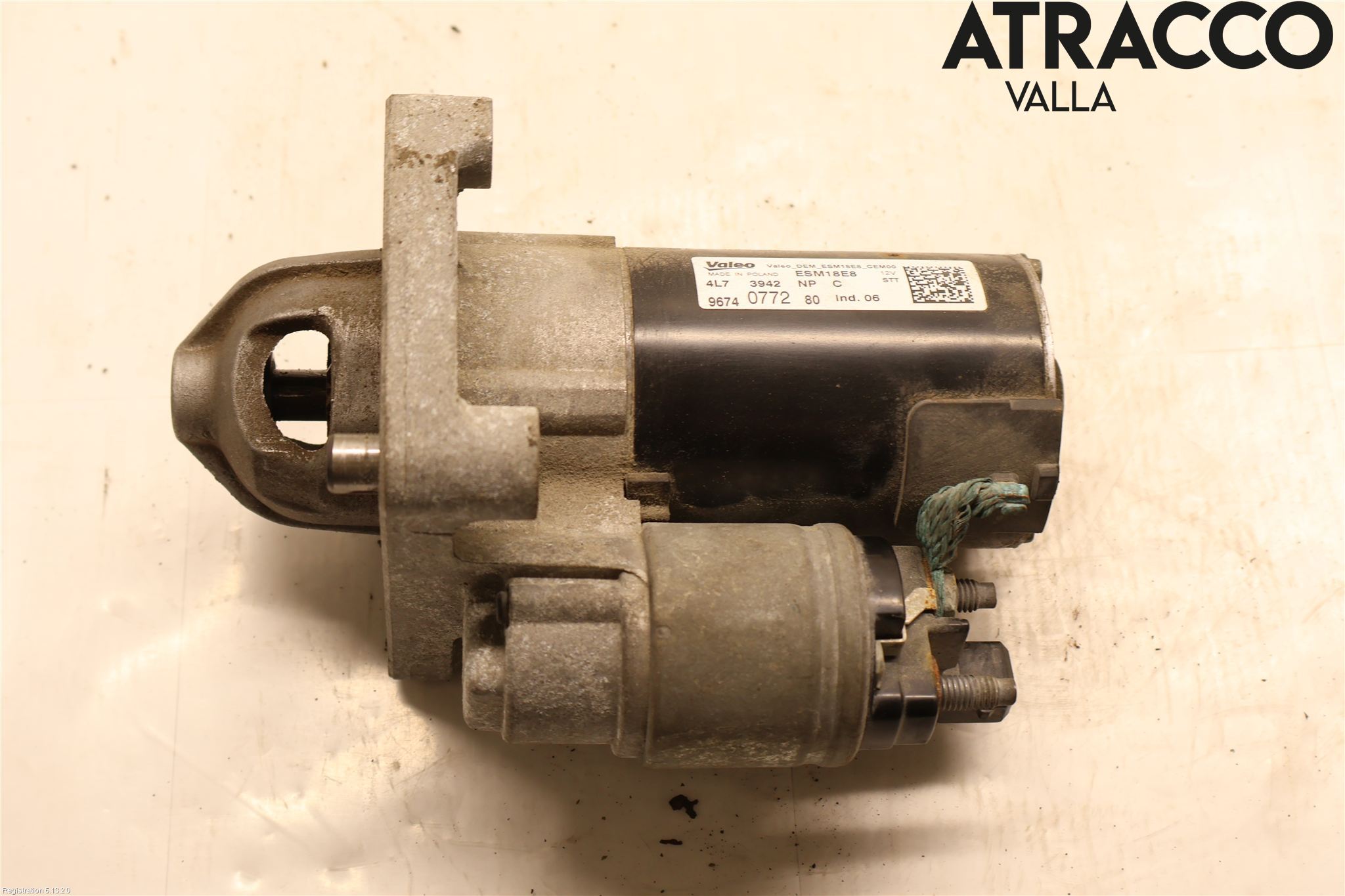 Peugeot 308 14-21 Startmotor